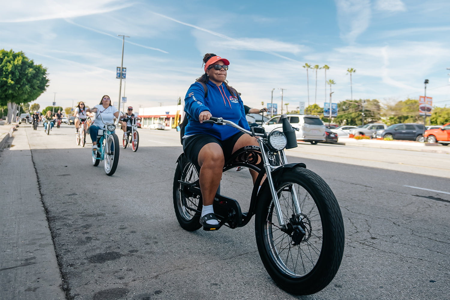 Glide Through Adventures with the Micargi Cyclone 26" Electric Fat Tire Beach Cruiser Bike