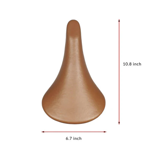 Tracer Bikes | Tracer SD-AF-7210-BRN Retro City Bike Saddle, Brown/Chrome, Coil Spring Base |  Chico USA, Inc.