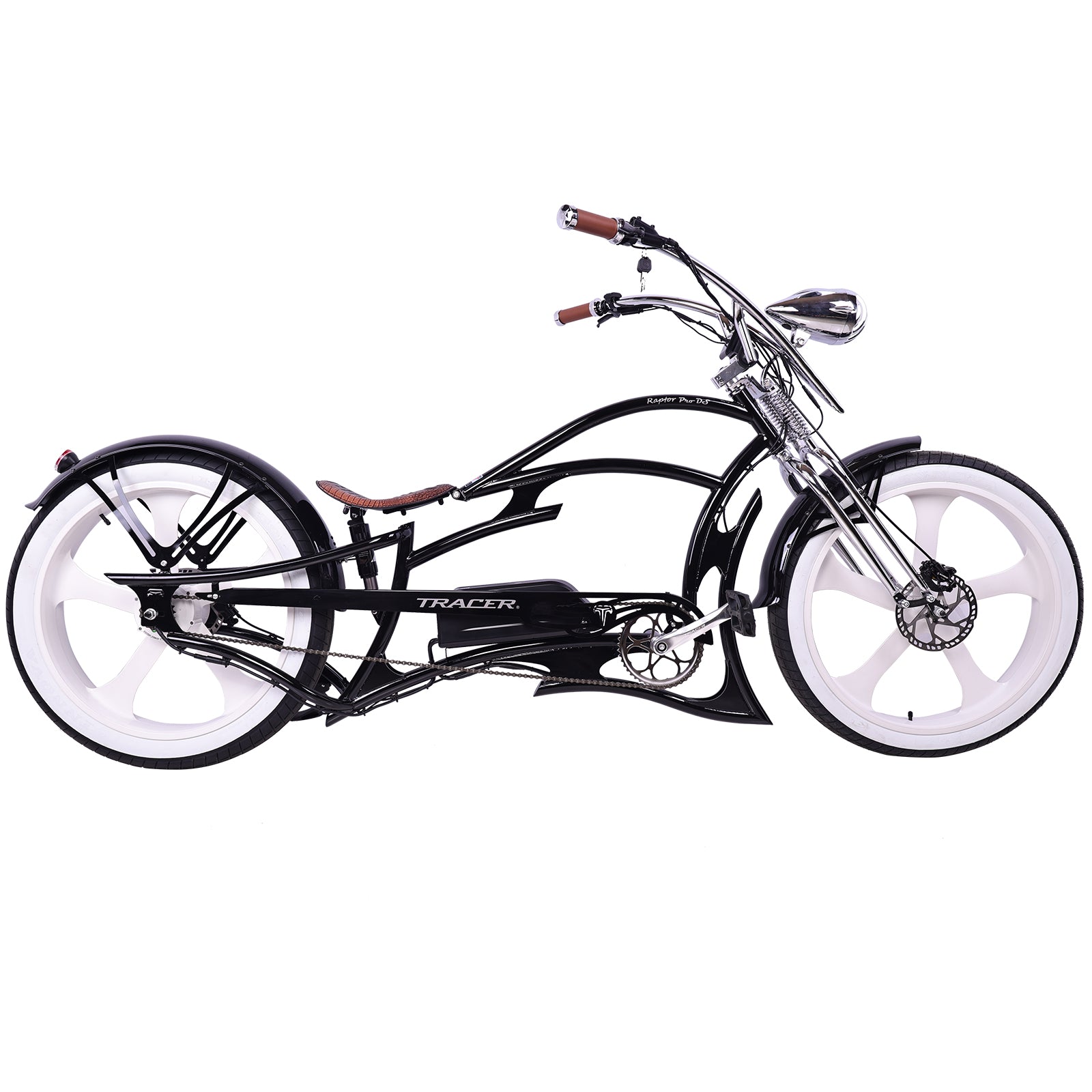 Raptor Pro DS 800W Stretch Cruiser Ebike - Chico USA, Inc.
