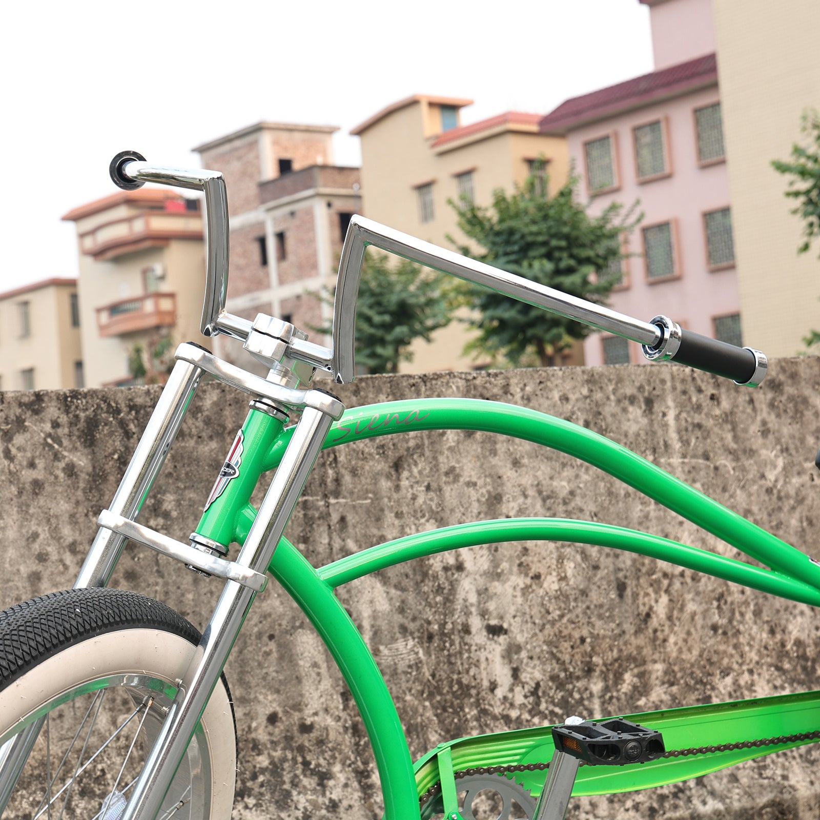 Chico HB-TB-W800-175 W-type Steel Handlebar 800*175*22.2mm*1.6T - Chico USA, Inc.