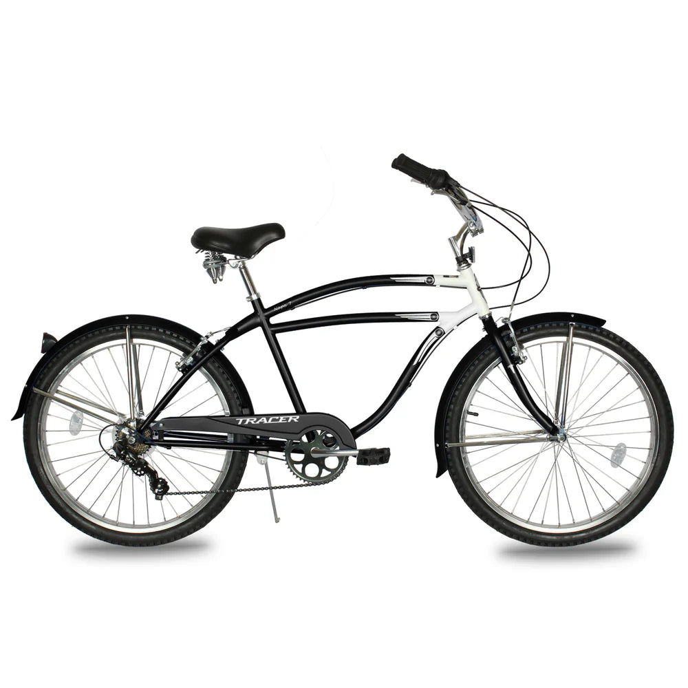 Tracer Bikes | Tracer Napa Cruiser Bike 7-Speed with Comfort Saddle and Steel Fenders | Chico USA, Inc.