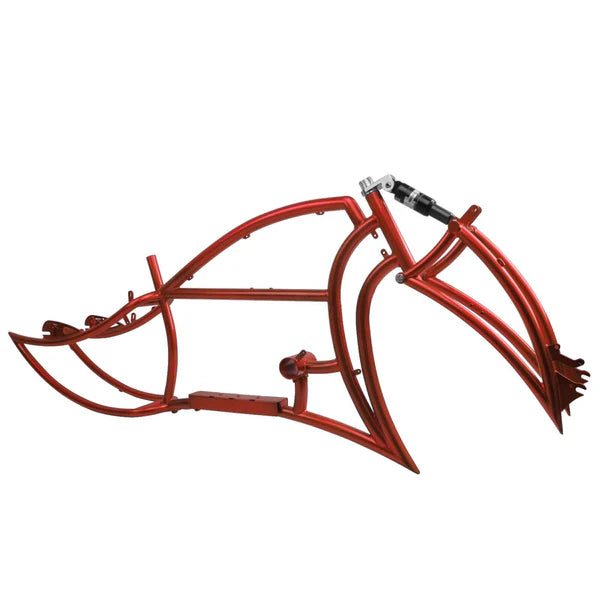 TRACER Signature Pro 26'' Chopper Cruiser Electric Bike Frame, Accepts 26"x 3.0, 4.0 Fat Tires - Chico USA, Inc.