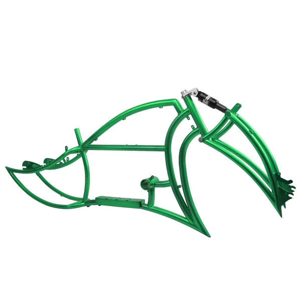 Tracer Bikes | TRACER Signature Pro 26'' Chopper Cruiser Electric Bike Frame, Accepts 26"x 3.0, 4.0 Fat Tires |  Chico USA, Inc.