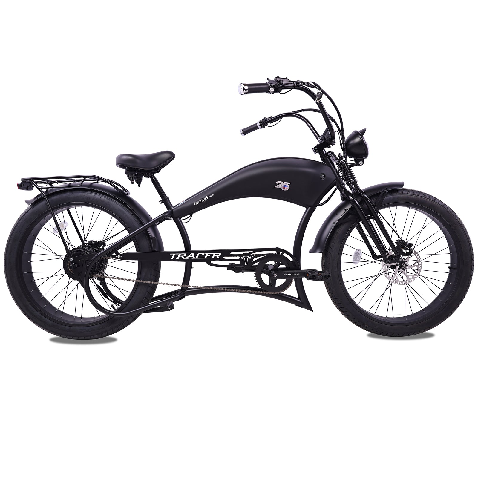 Tracer Twenty5 800w Stretch Cruiser Electric Bicycle - Chico USA, Inc.