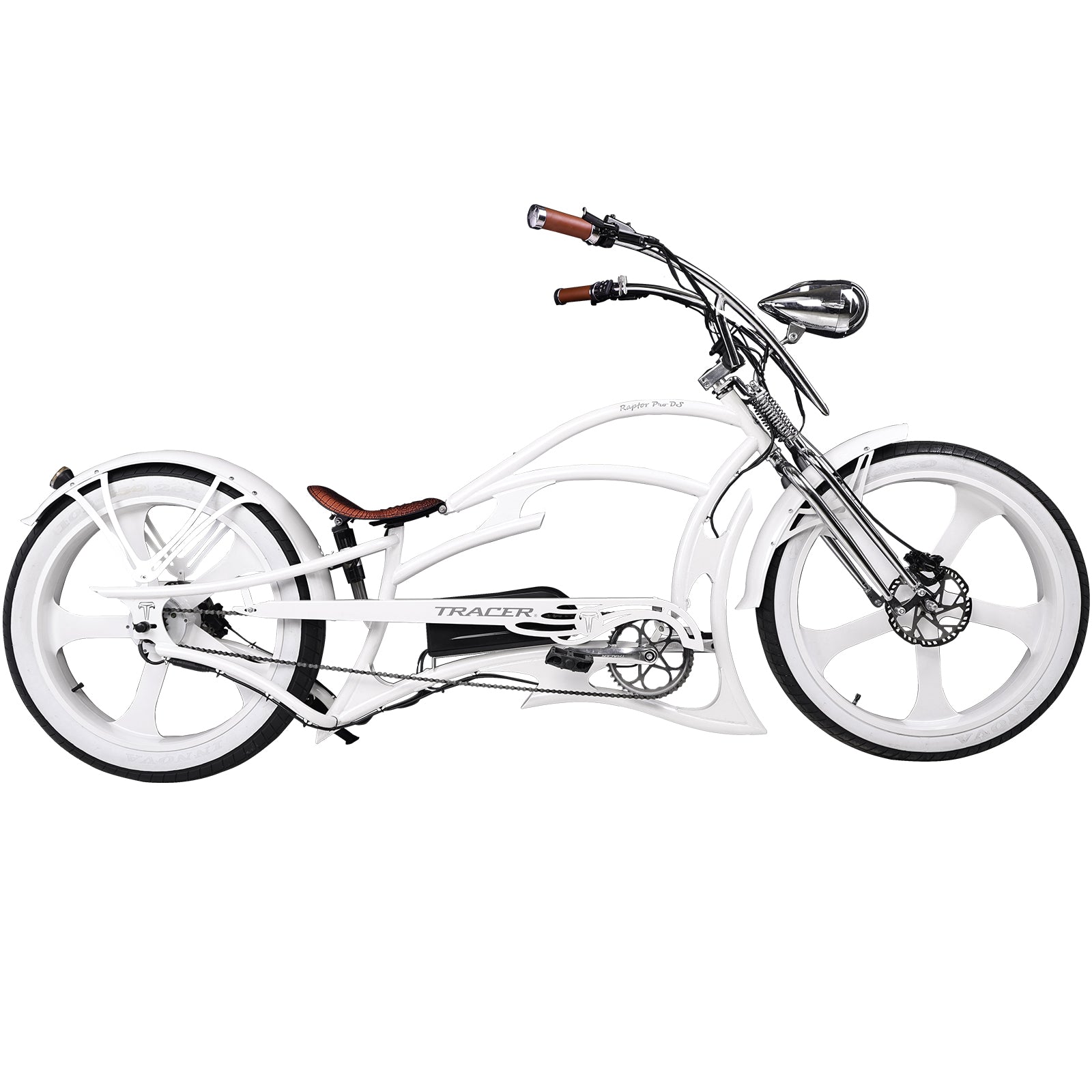 Raptor Pro DS 800W Stretch Cruiser Ebike - Chico USA, Inc.