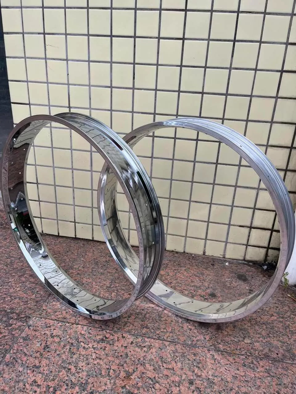 Chico RM-TH752936-CP Bicycle Fat Mirror Electroplating Chrome Rim 29" x 3"×14G x 36H 80mm - Chico USA, Inc.