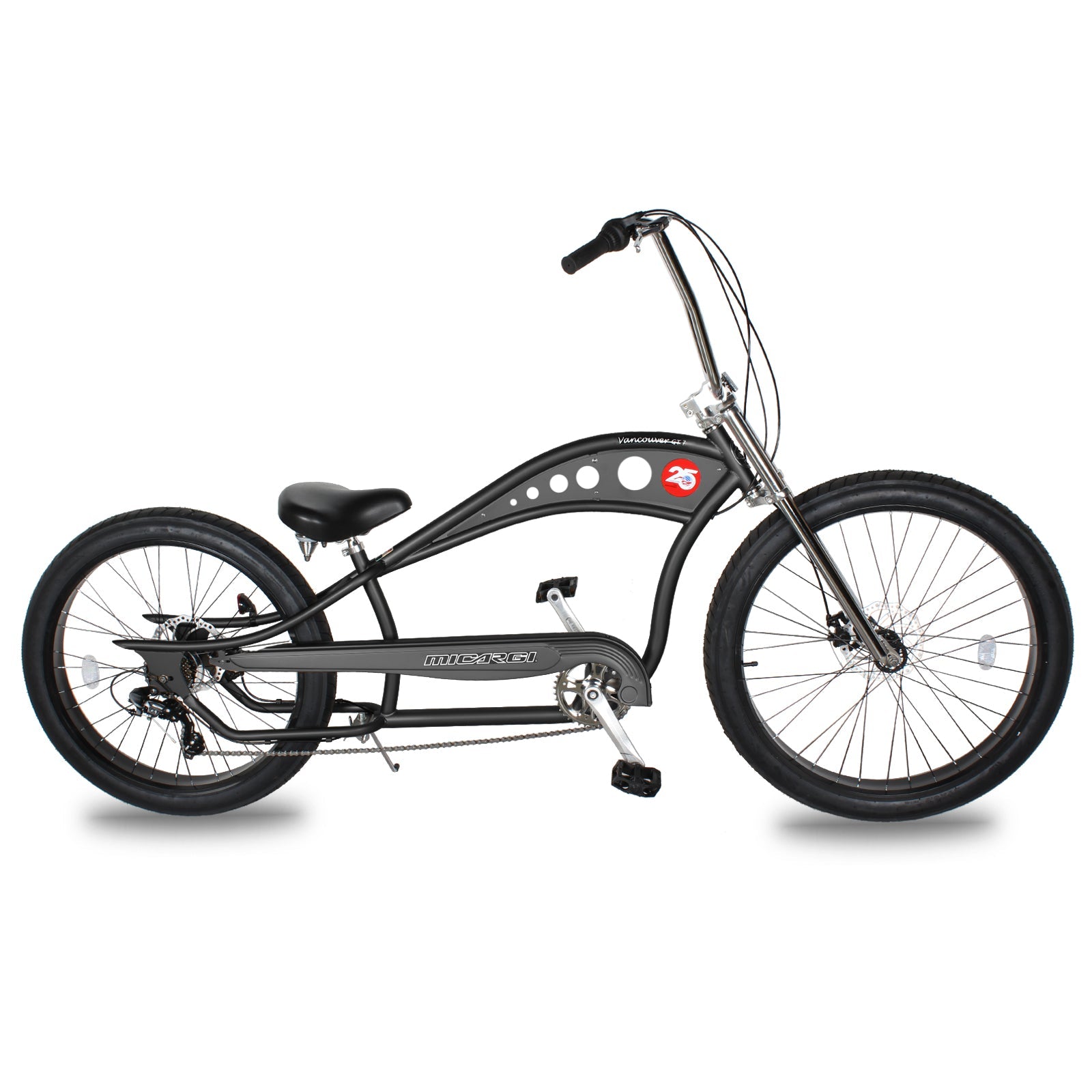 Tracer Bikes | Micargi Vancouver 26" Chopper Cruiser Bike | Chico USA, Inc.