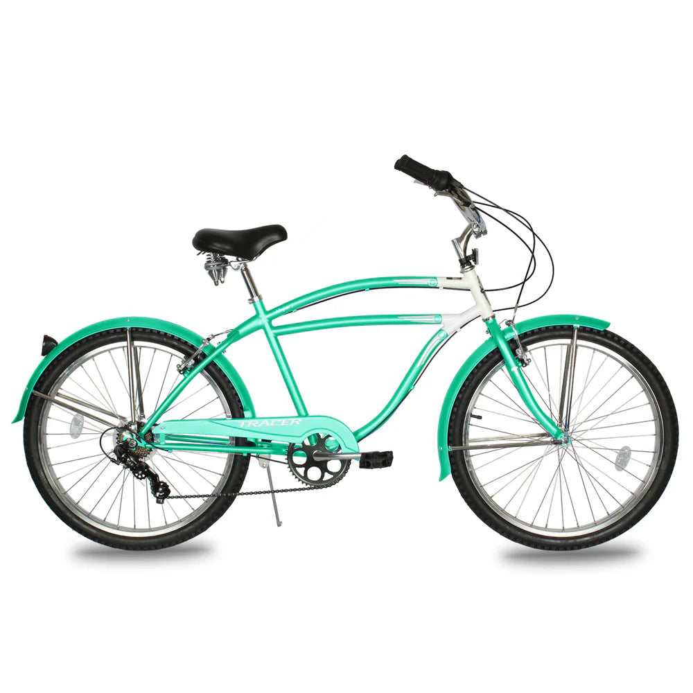 Tracer Bikes | Tracer Napa Cruiser Bike 7-Speed with Comfort Saddle and Steel Fenders | Chico USA, Inc.