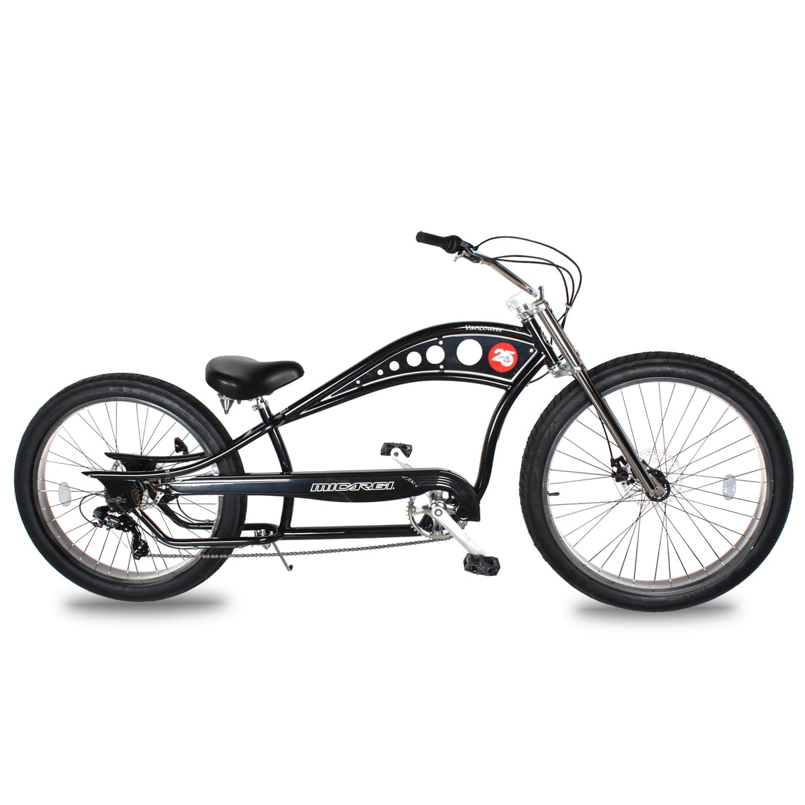 Tracer Bikes | Micargi Vancouver 26" Chopper Cruiser Bike | Chico USA, Inc.