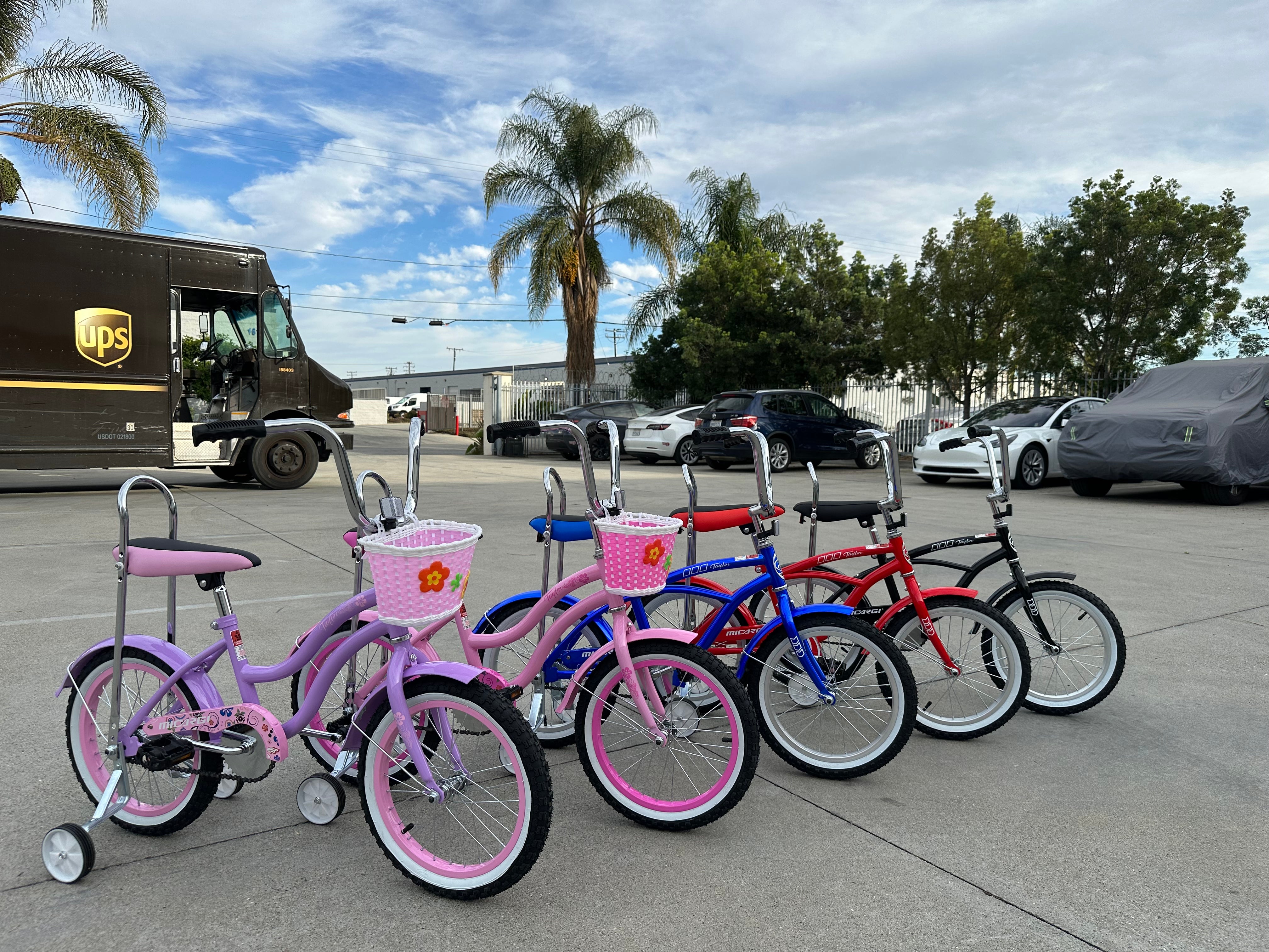 Micargi Taylor 16" 4-7-year-old Boy and Girls Bike Kids Bicycle - Chico USA, Inc.