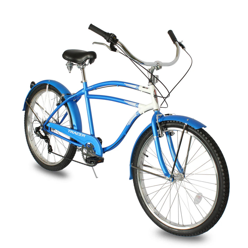 Tracer Bikes | Tracer Napa Cruiser Bike 7-Speed with Comfort Saddle and Steel Fenders | Chico USA, Inc.