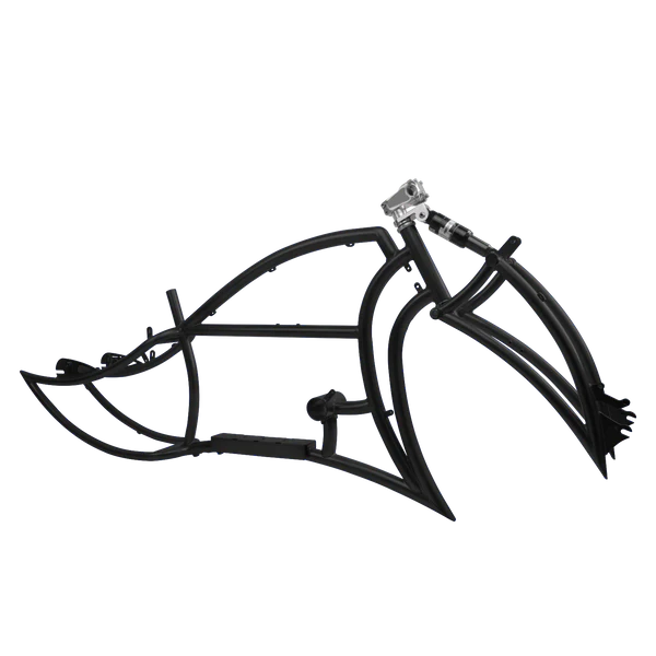 TRACER Signature Pro 26'' Chopper Cruiser Electric Bike Frame, Accepts 26"x 3.0, 4.0 Fat Tires - Chico USA, Inc.