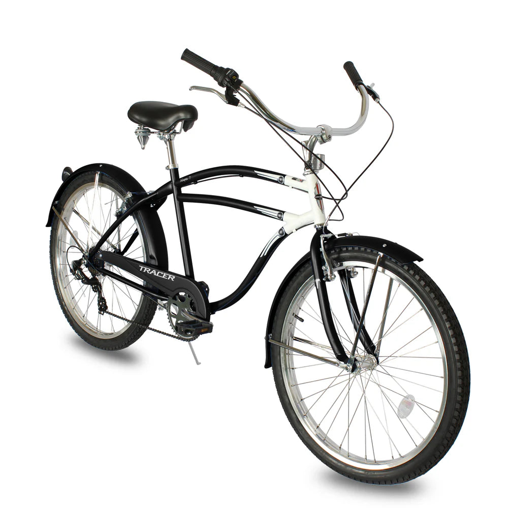 Tracer Bikes | Tracer Napa Cruiser Bike 7-Speed with Comfort Saddle and Steel Fenders | Chico USA, Inc.
