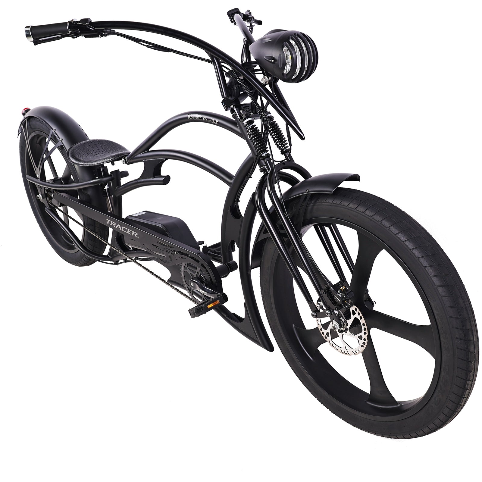 Raptor Pro DS 800W Stretch Cruiser Ebike - Chico USA, Inc.