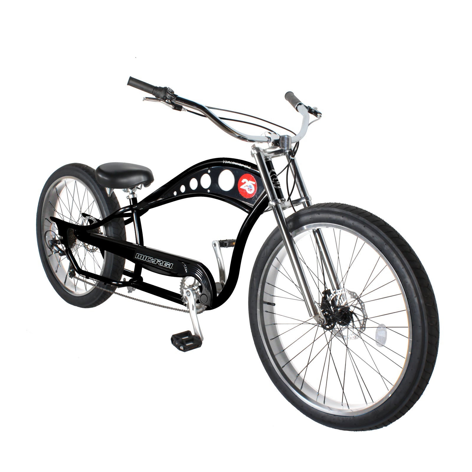 Tracer Bikes | Micargi Vancouver 26" Chopper Cruiser Bike | Chico USA, Inc.