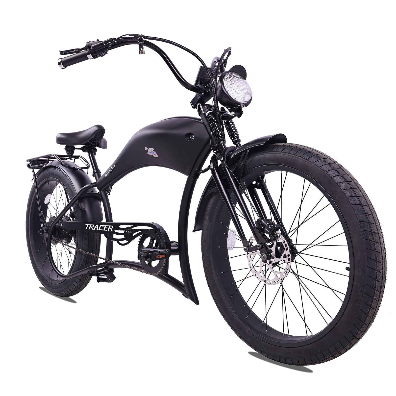 Tracer Twenty5 800w Stretch Cruiser Electric Bicycle - Chico USA, Inc.