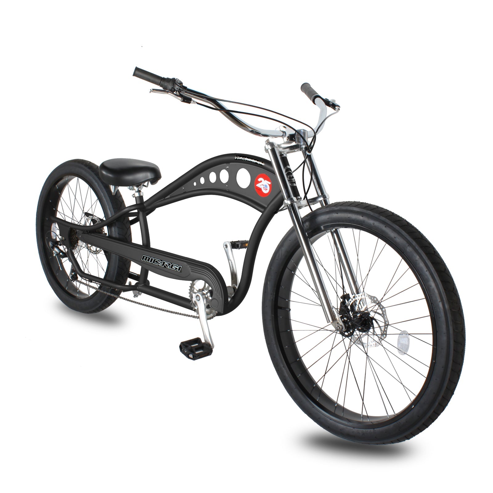 Tracer Bikes | Micargi Vancouver 26" Chopper Cruiser Bike | Chico USA, Inc.