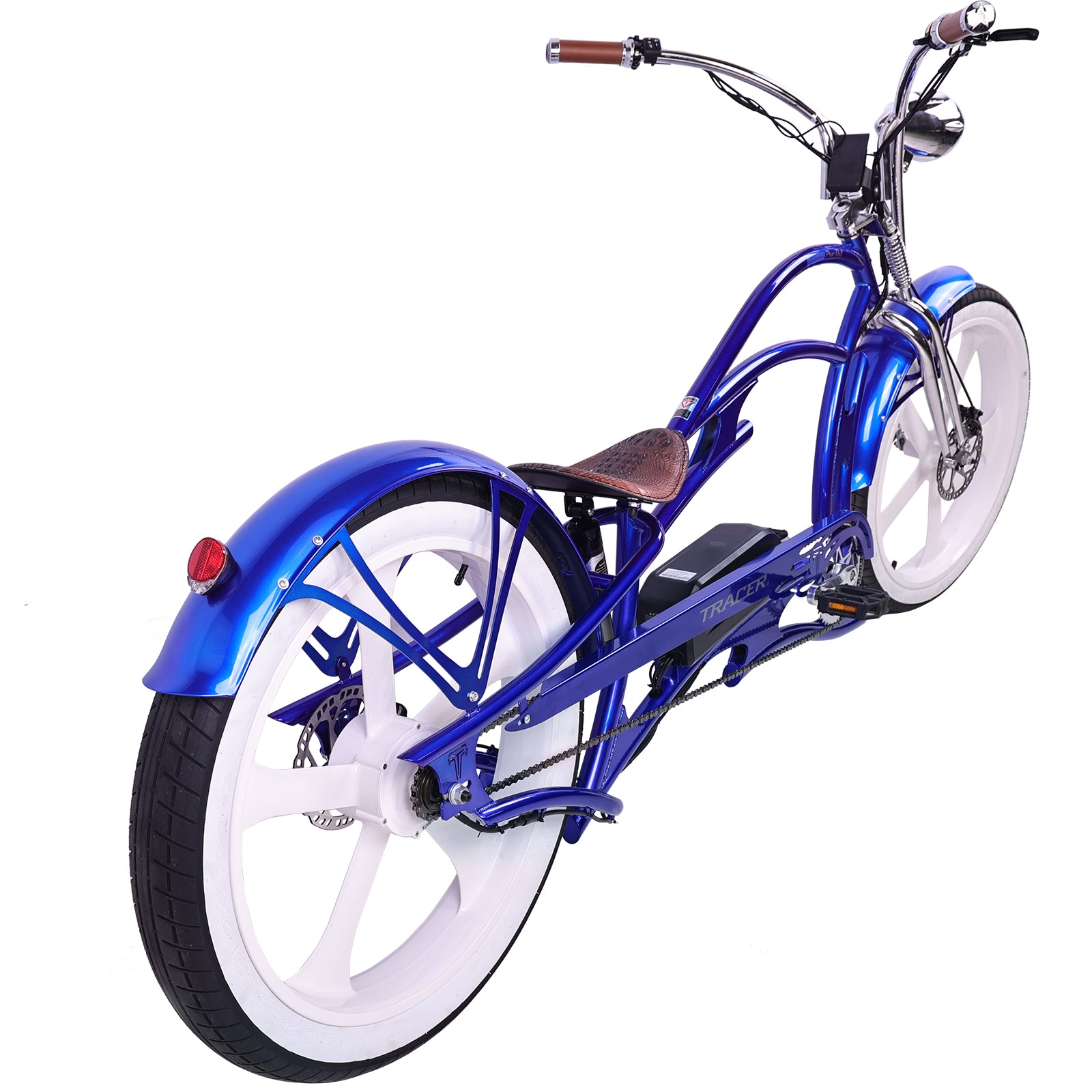Raptor Pro DS 800W Stretch Cruiser Ebike - Chico USA, Inc.