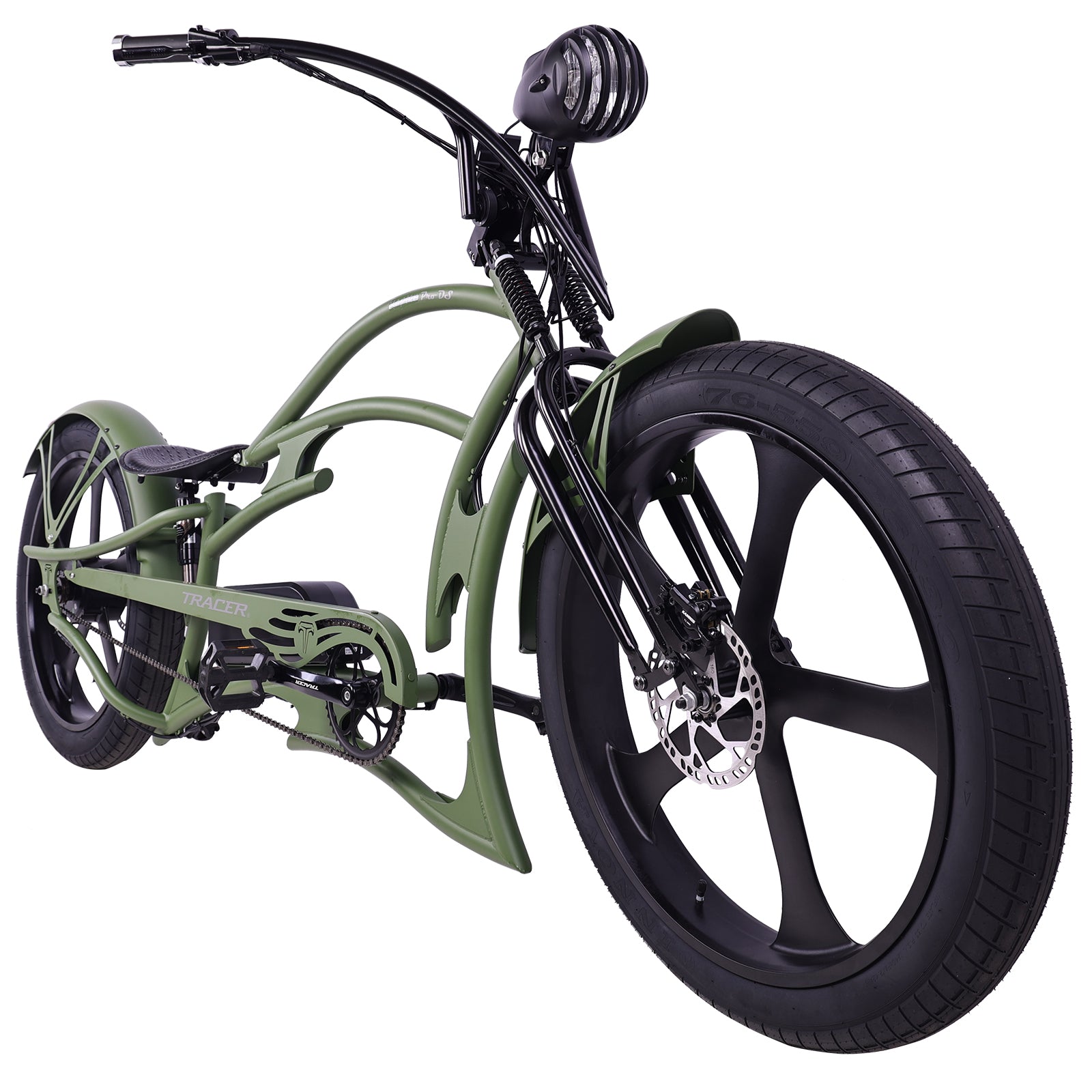 Raptor Pro DS 800W Stretch Cruiser Ebike - Chico USA, Inc.