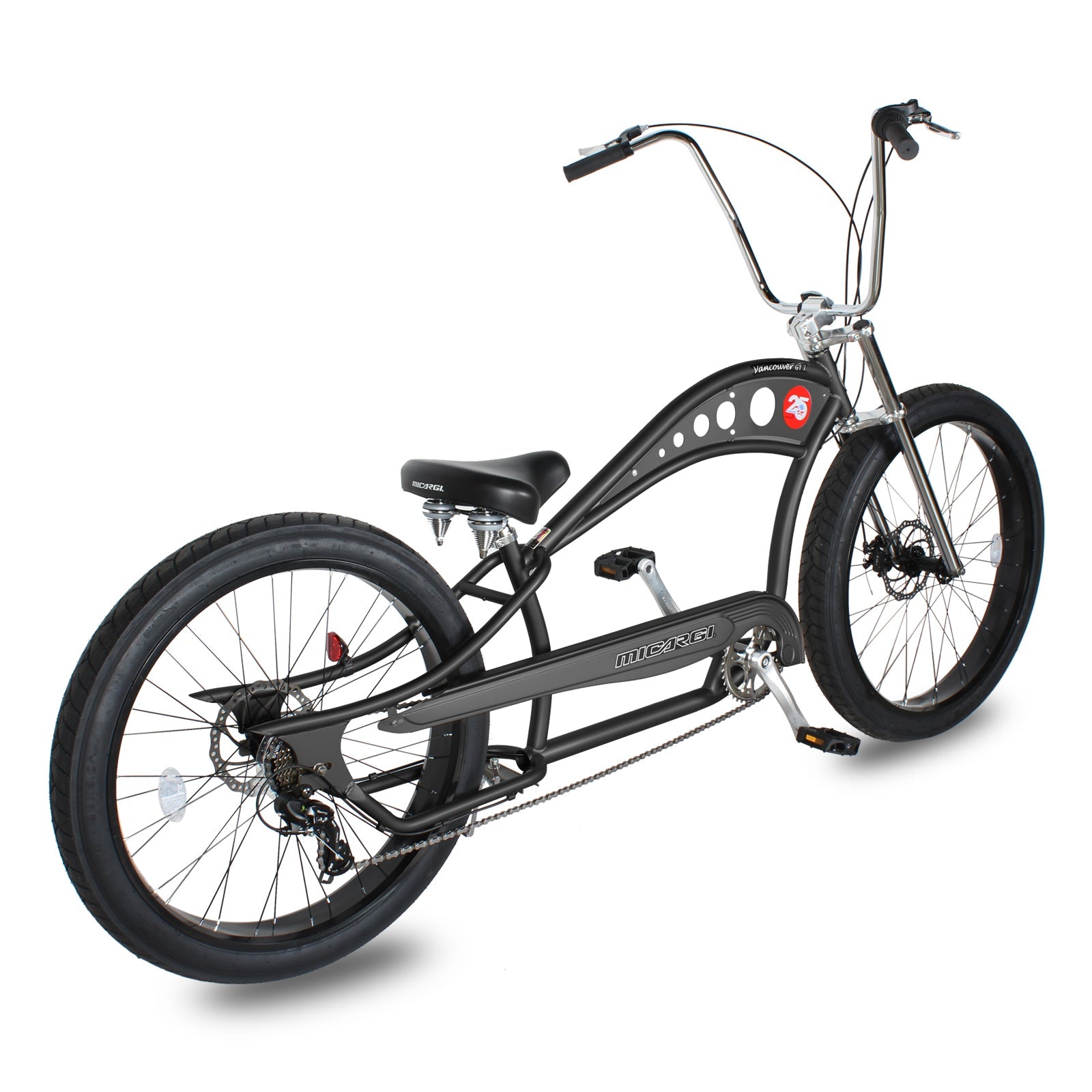 Tracer Bikes | Micargi Vancouver 26" Chopper Cruiser Bike | Chico USA, Inc.