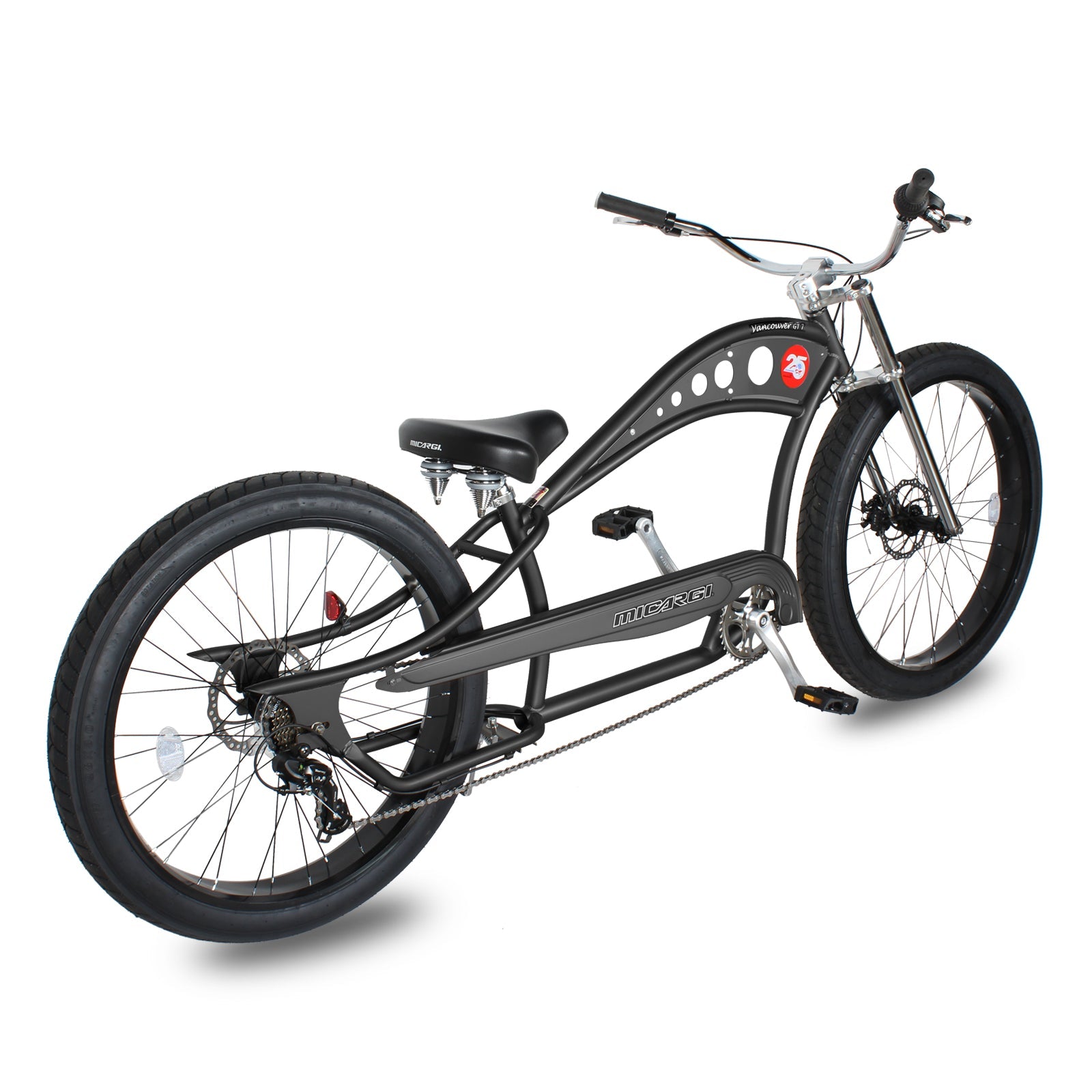 Tracer Bikes | Micargi Vancouver 26" Chopper Cruiser Bike | Chico USA, Inc.