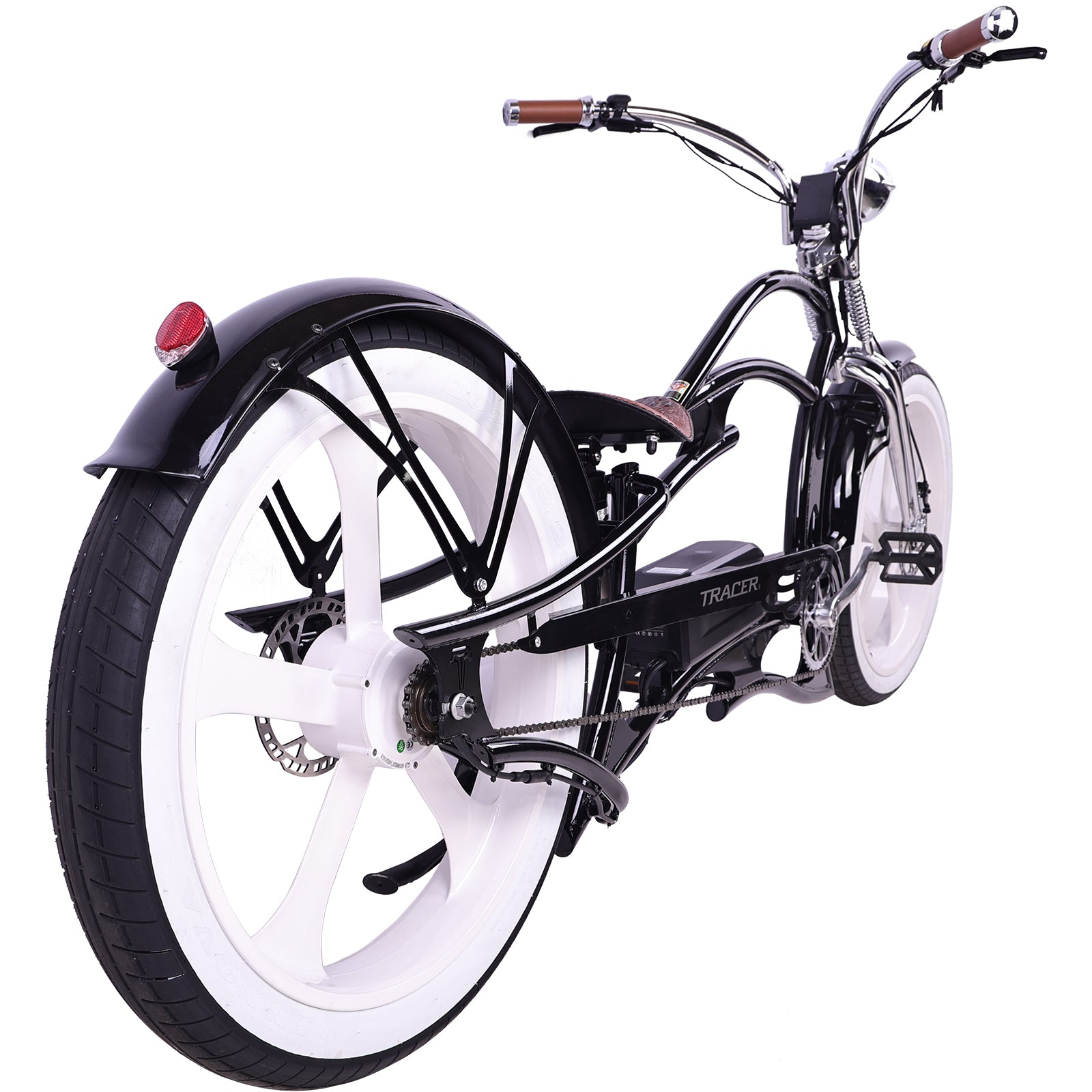 Raptor Pro DS 800W Stretch Cruiser Ebike - Chico USA, Inc.