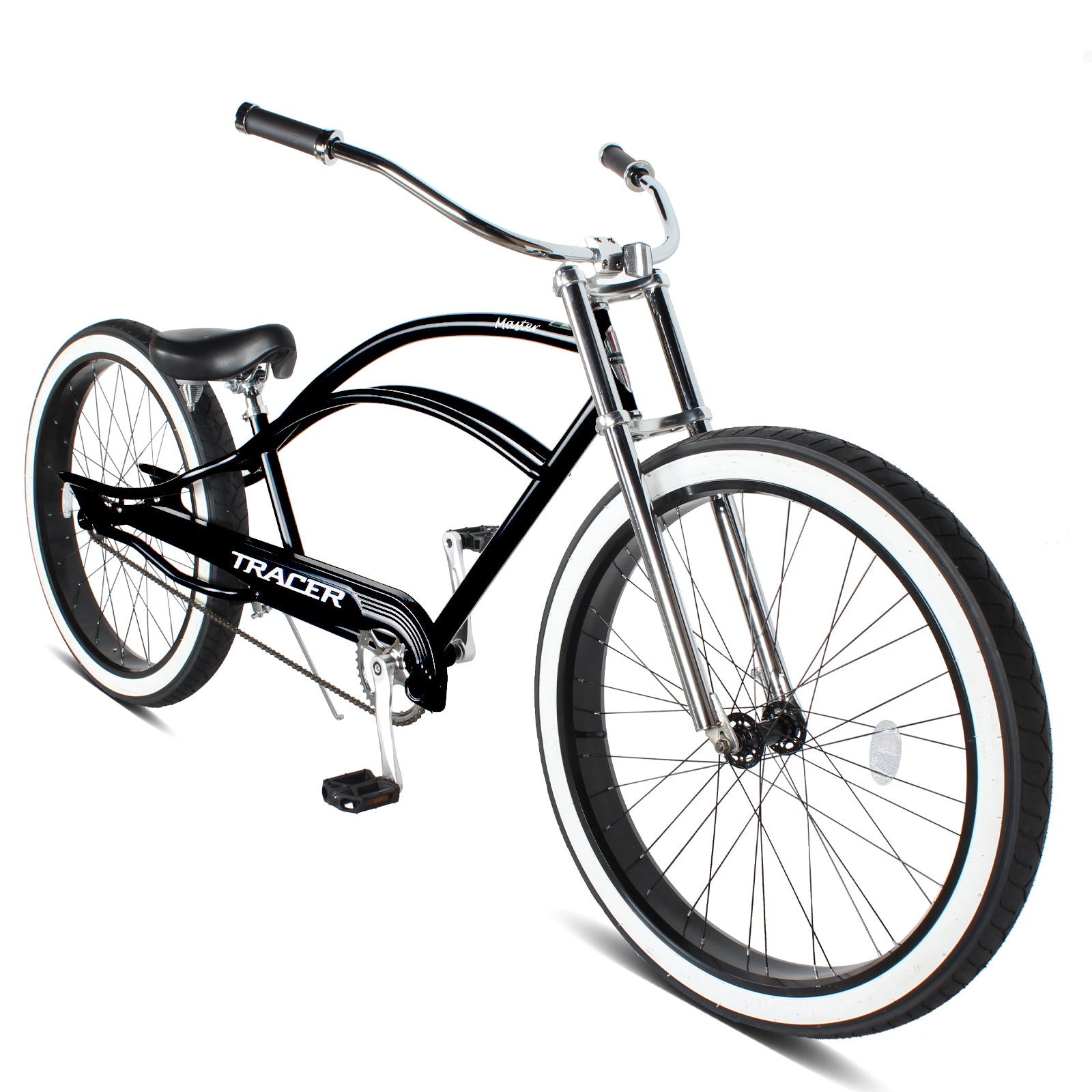 Tracer Master 29" Chopper Stretch Beach Cruiser Fat Tire Bike, Single-Speed - Chico USA, Inc.