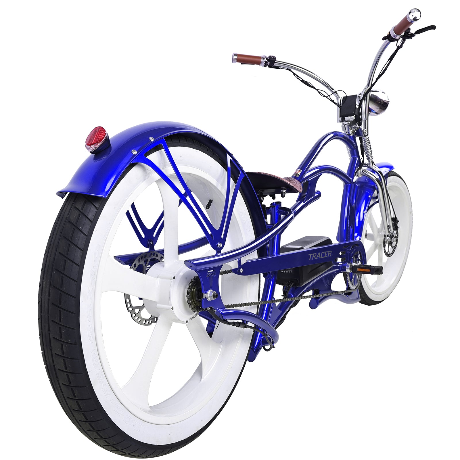 Raptor Pro DS 800W Stretch Cruiser Ebike - Chico USA, Inc.