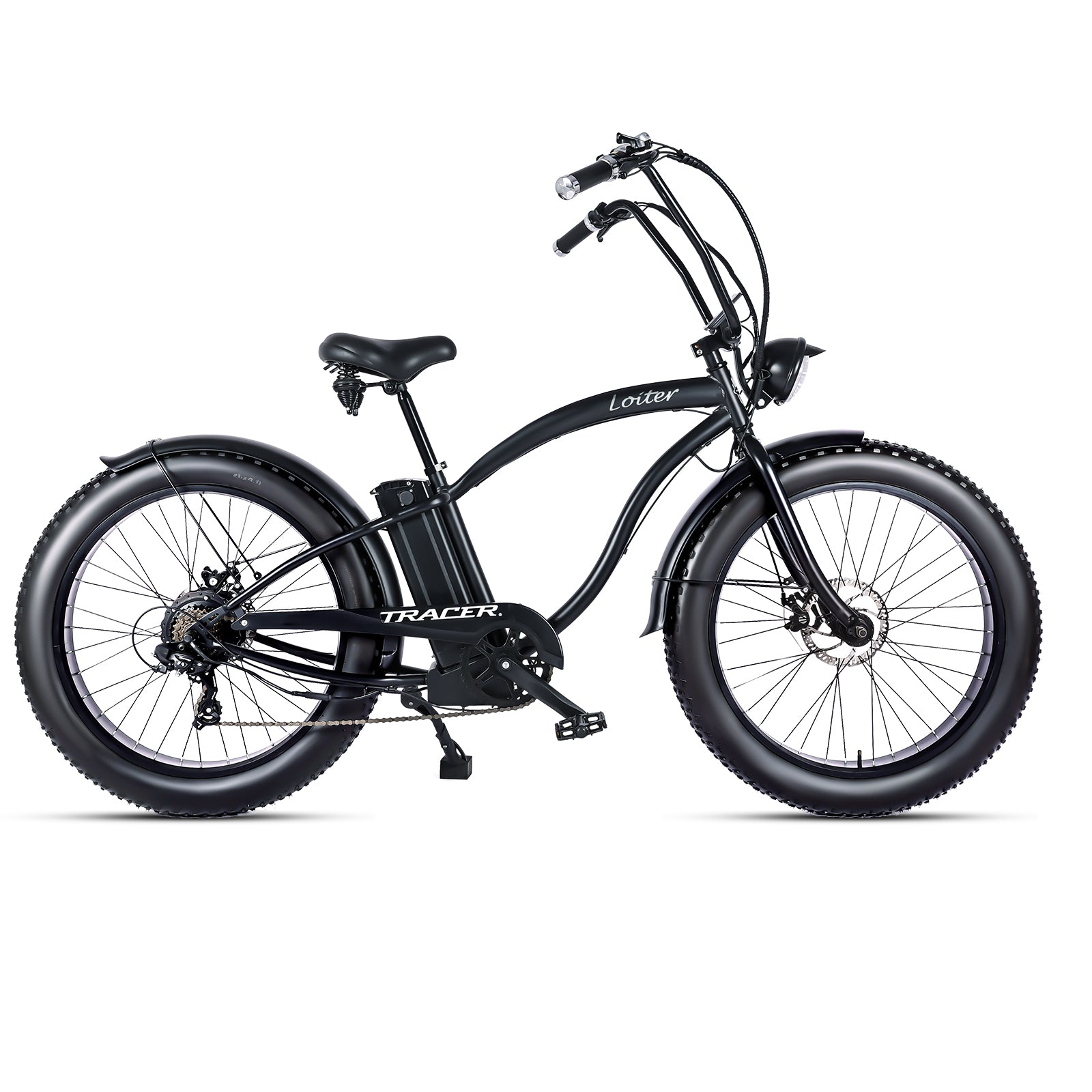 Tracer Loiter 26" 800W Electric Cruiser Bike
