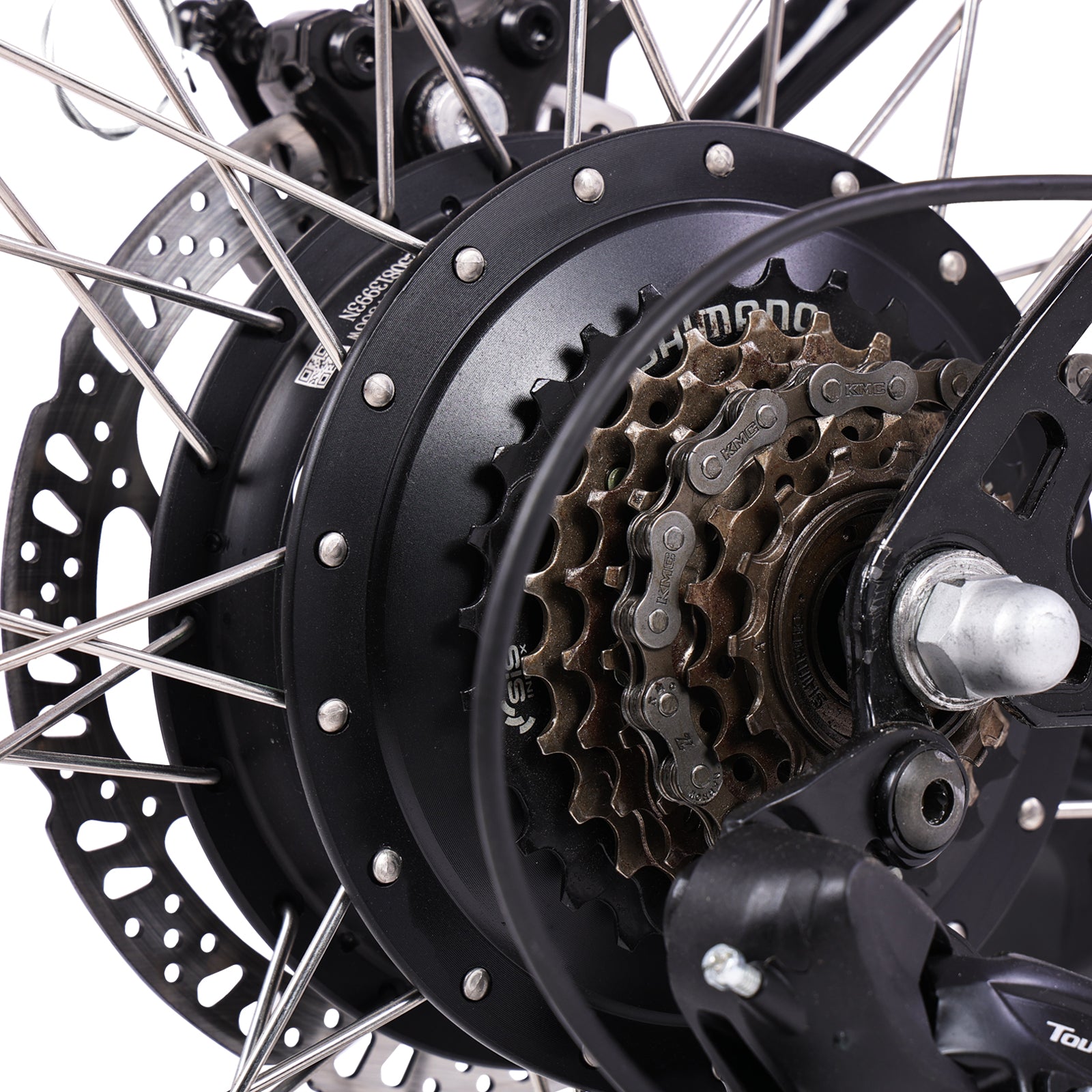 Micargi Aloha 26" Tandem Electric Beach Cruiser Bike – 500W