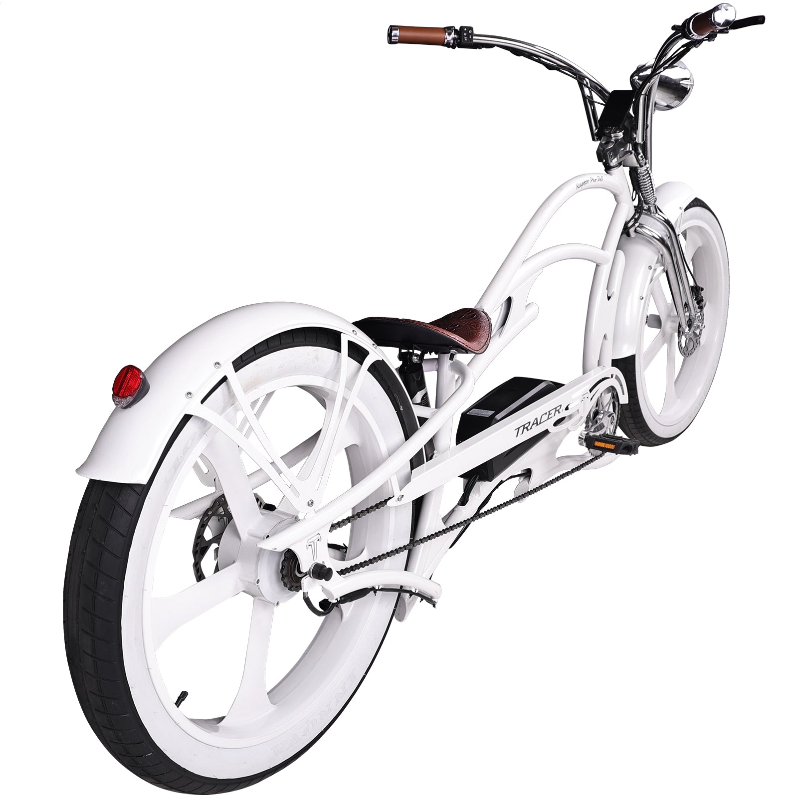 Raptor Pro DS 800W Stretch Cruiser Ebike - Chico USA, Inc.