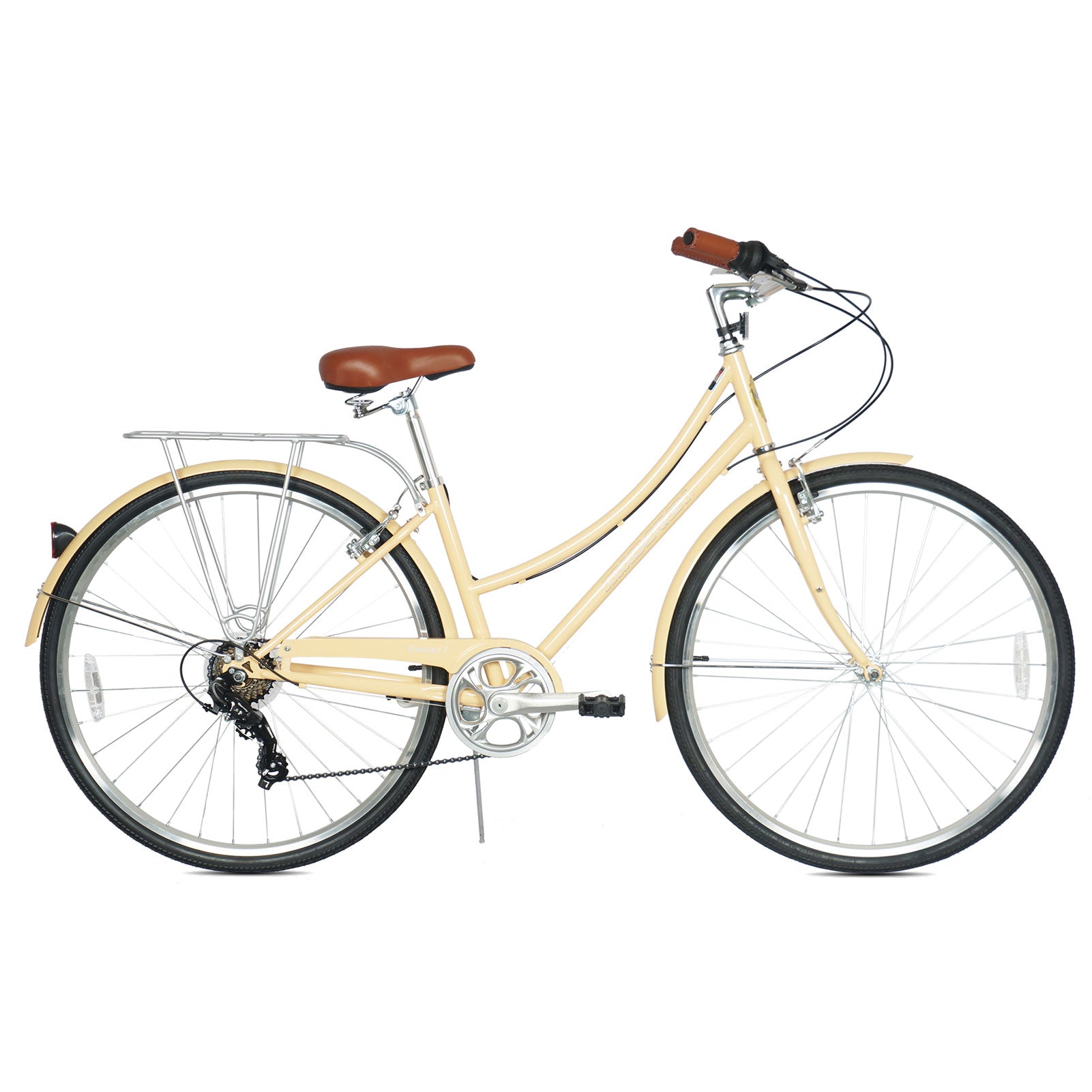 Micargi Kansas 7-Speed Vintage City Bike Retro Urban Cruiser