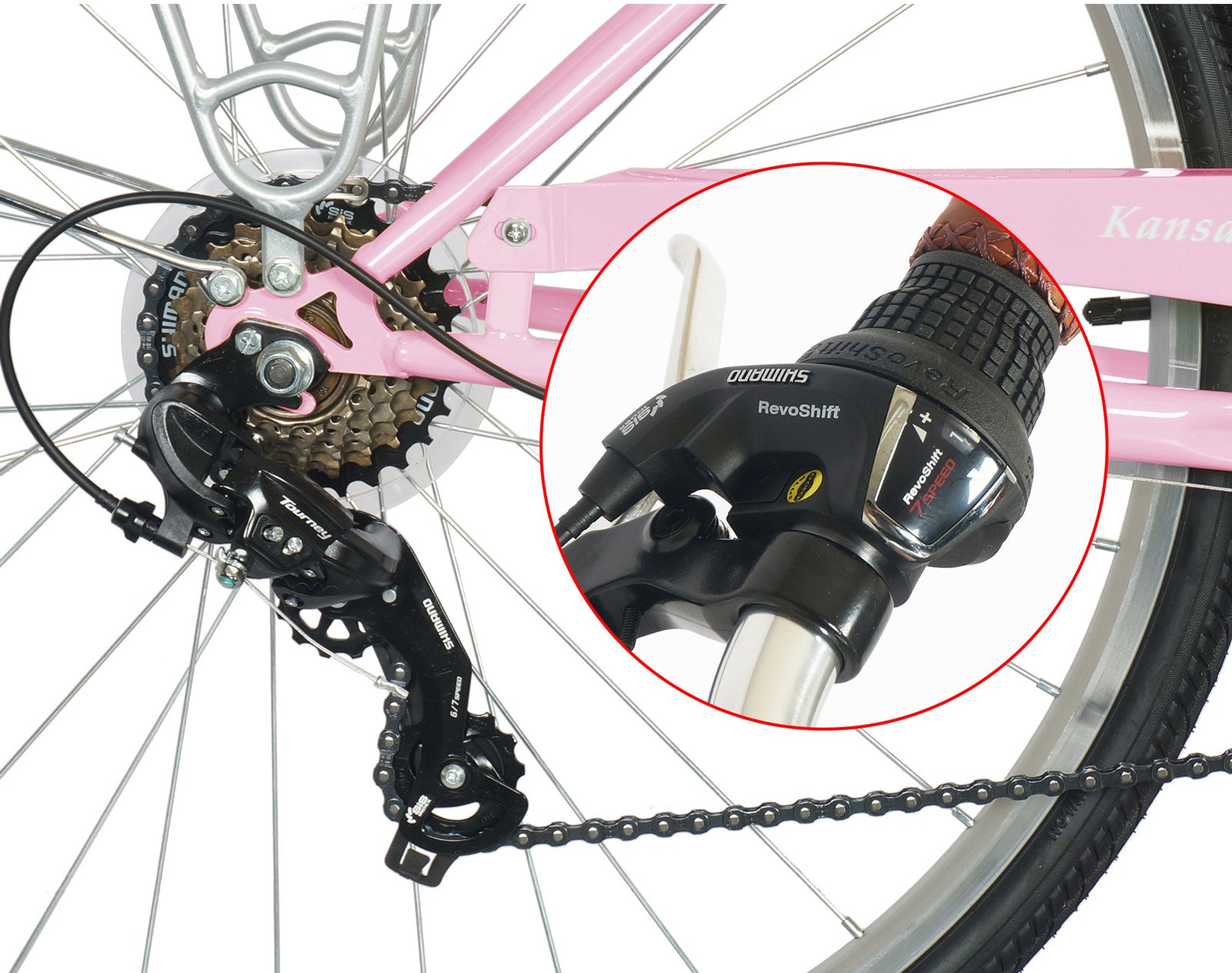 Micargi Kansas 7-Speed Vintage City Cruiser Bike with Shimano Gears - Chico USA, Inc.