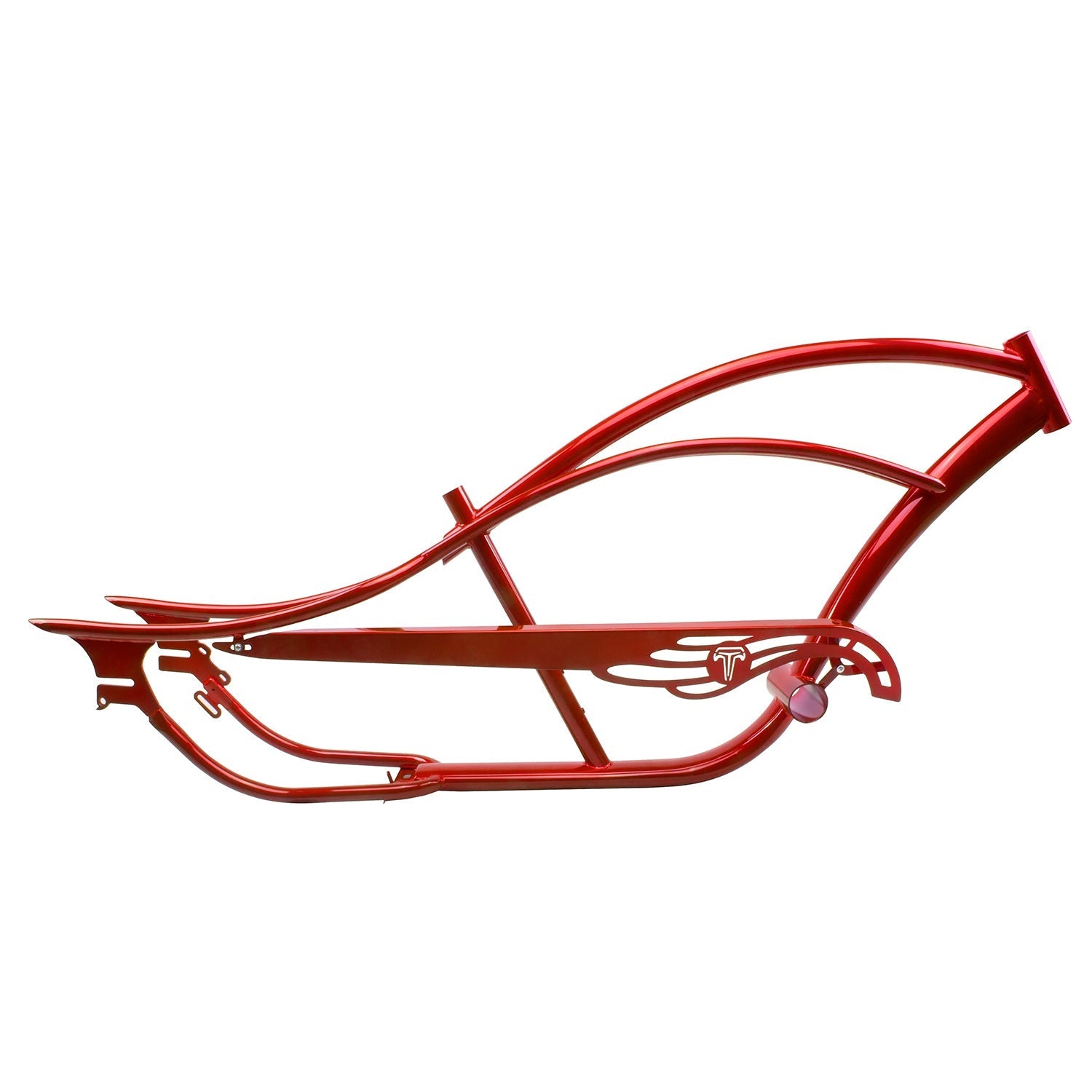 Tracer Bikes | FM-BRONCO Bronco Chopper Stretch Cruiser Bike Frame, 26" Coaster Brake/7 Speed |  Chico USA, Inc.