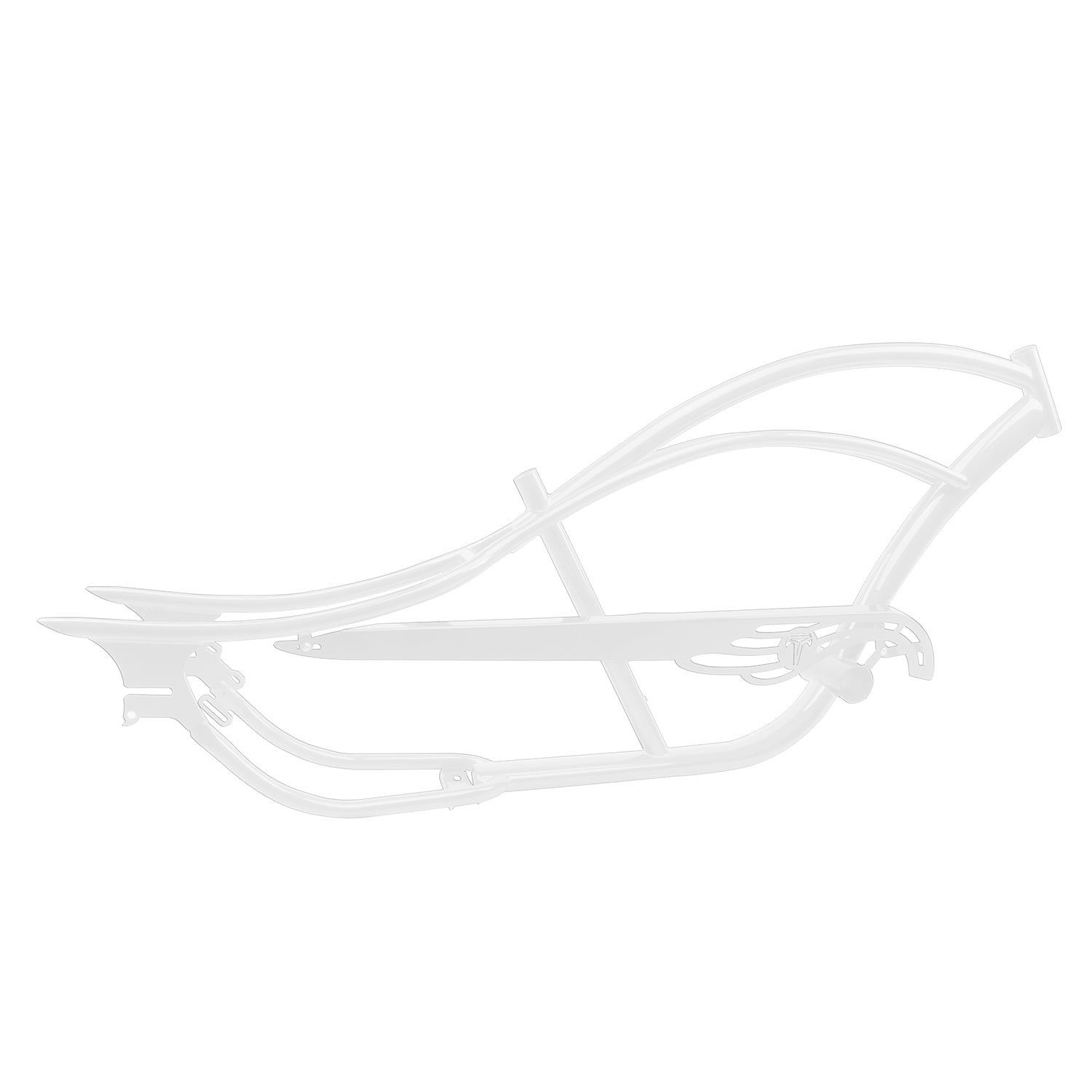 Tracer Bikes | FM-BRONCO Bronco Chopper Stretch Cruiser Bike Frame, 26" Coaster Brake/7 Speed |  Chico USA, Inc.