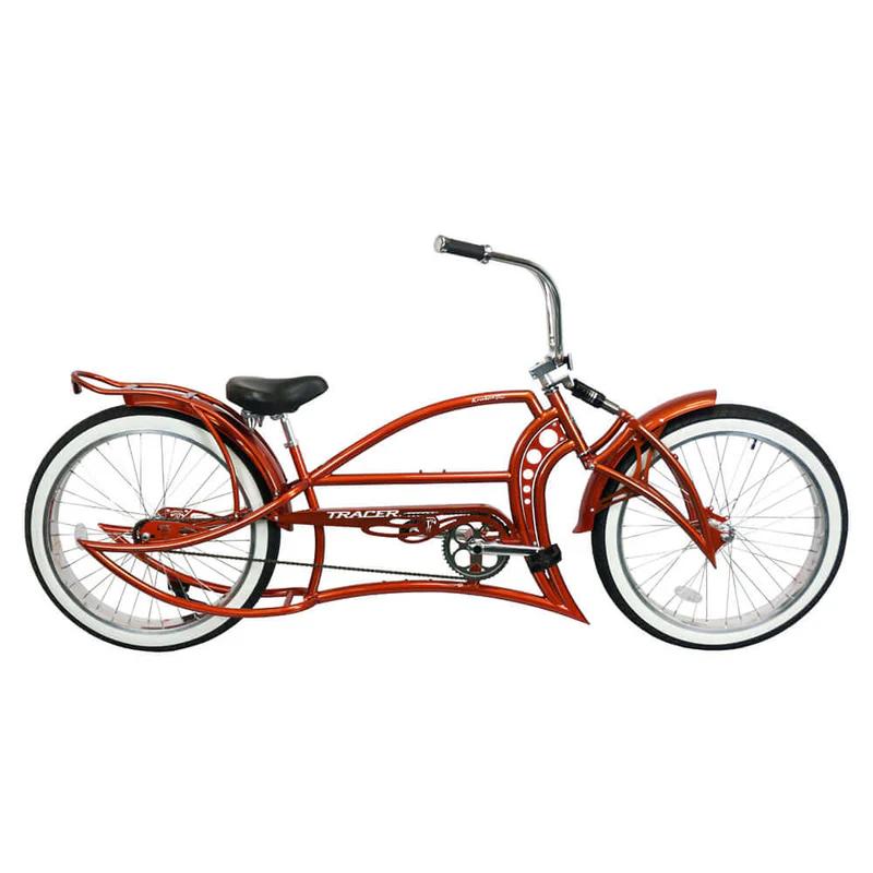 Tracer Bikes | Kraken Pro 26" Stretch Chopper Cruiser Bike Single Speed | Chico USA, Inc.
