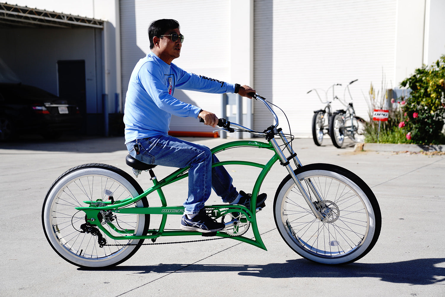 Tracer Bikes | Micargi Boston 7 Stretch Beach Cruiser Bike, 7-Speed, 26" Steel Frame | Chico USA, Inc.