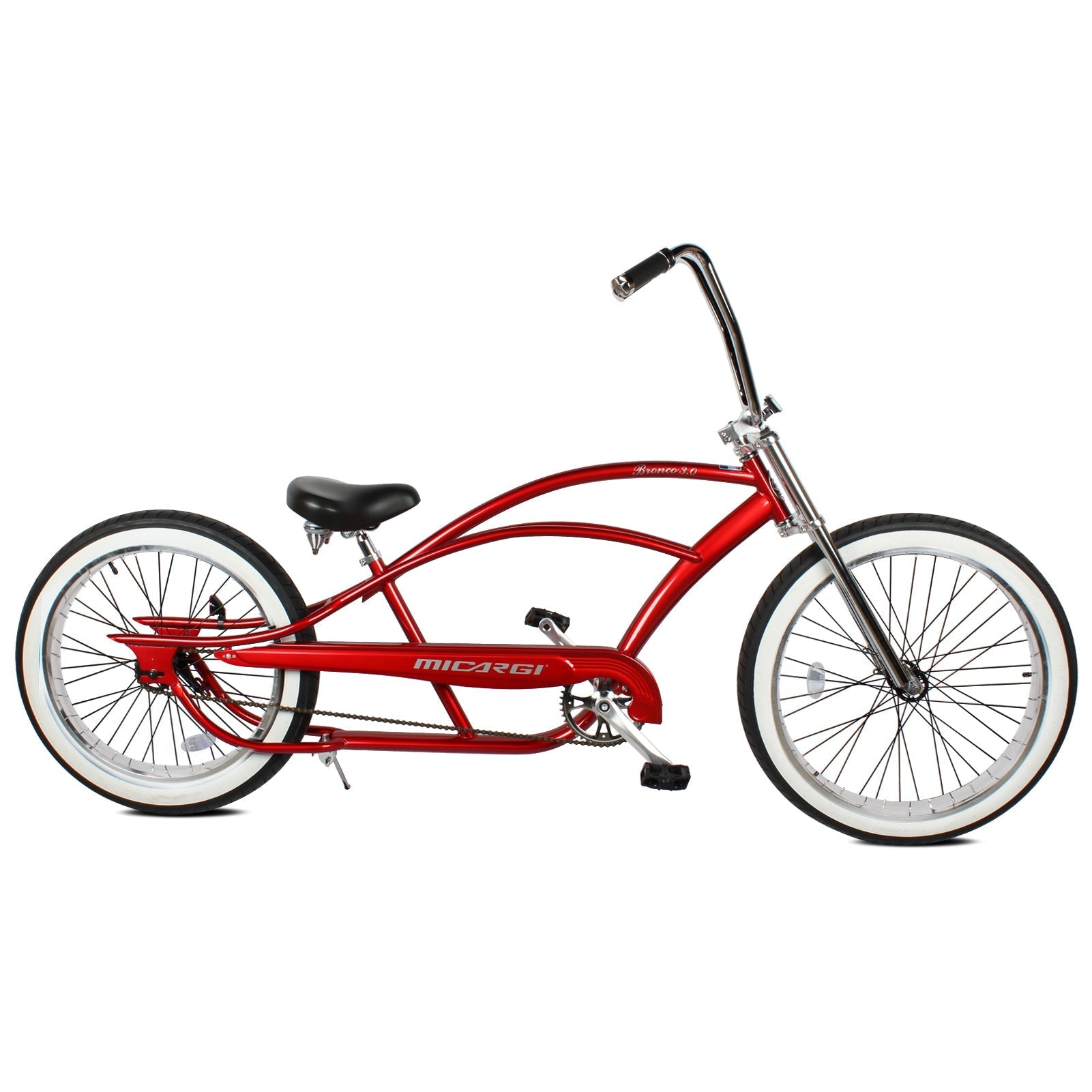 Tracer Bikes | Micargi Bronco 3.0 26" Cruise Beach Bike, Single-Speed, Hi-Ten Steel Frame | Chico USA, Inc.