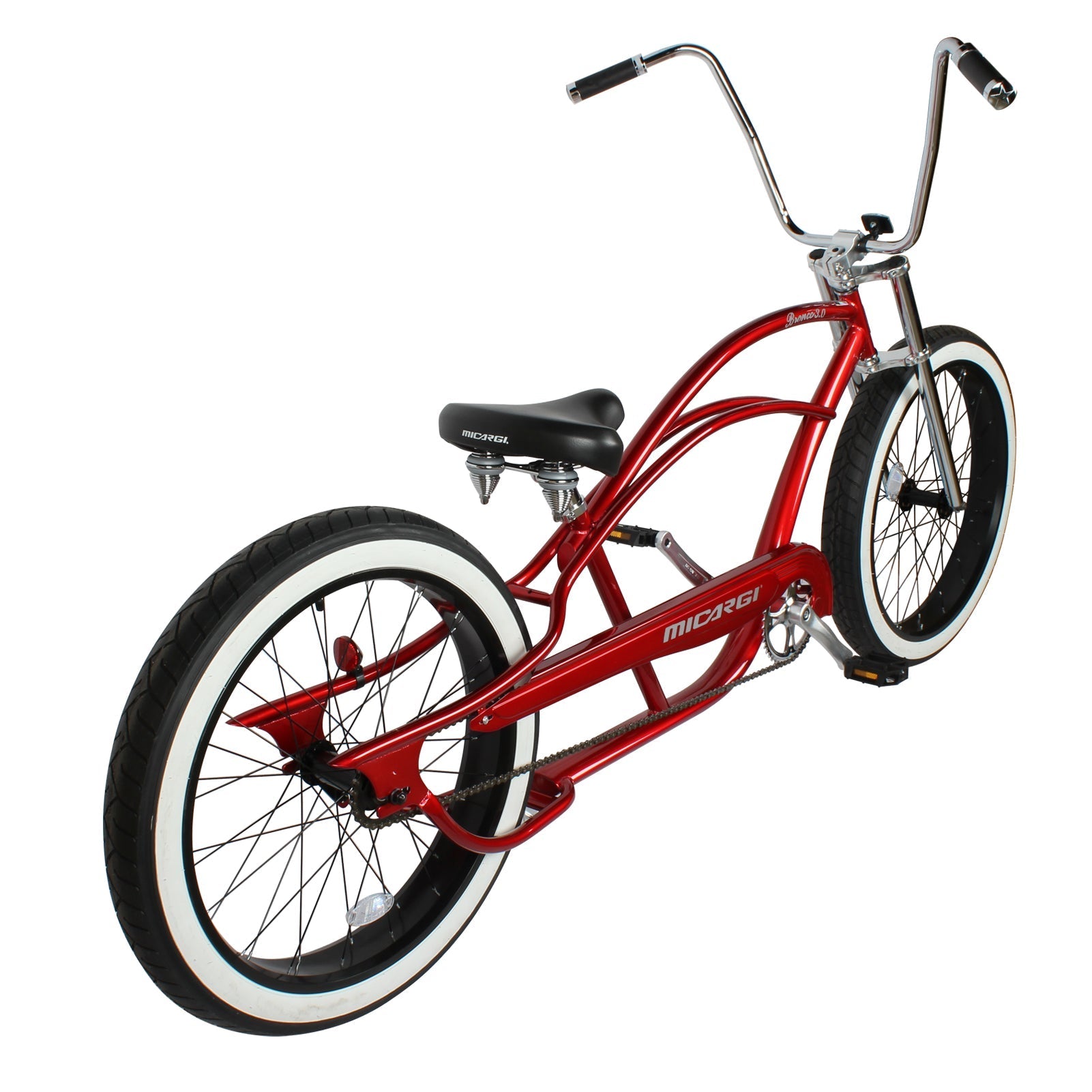 Tracer Bikes | Micargi Bronco 3.0 26" Cruise Beach Bike, Single-Speed, Hi-Ten Steel Frame | Chico USA, Inc.