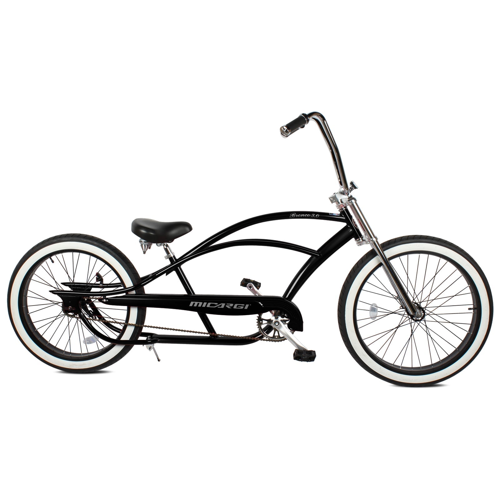 Tracer Bikes | Micargi Bronco 3.0 26" Cruise Beach Bike, Single-Speed, Hi-Ten Steel Frame | Chico USA, Inc.