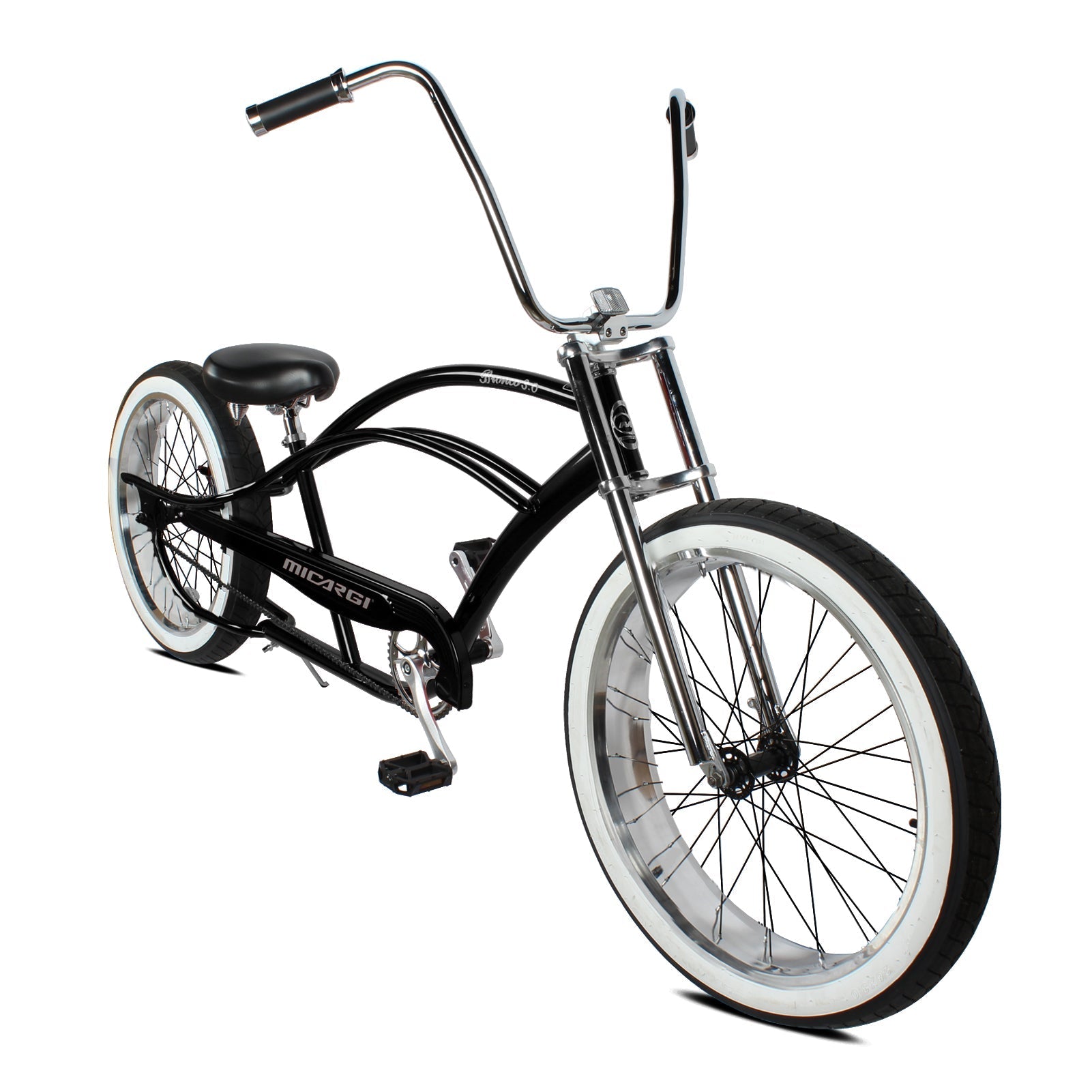 Tracer Bikes | Micargi Bronco 3.0 26" Cruise Beach Bike, Single-Speed, Hi-Ten Steel Frame | Chico USA, Inc.