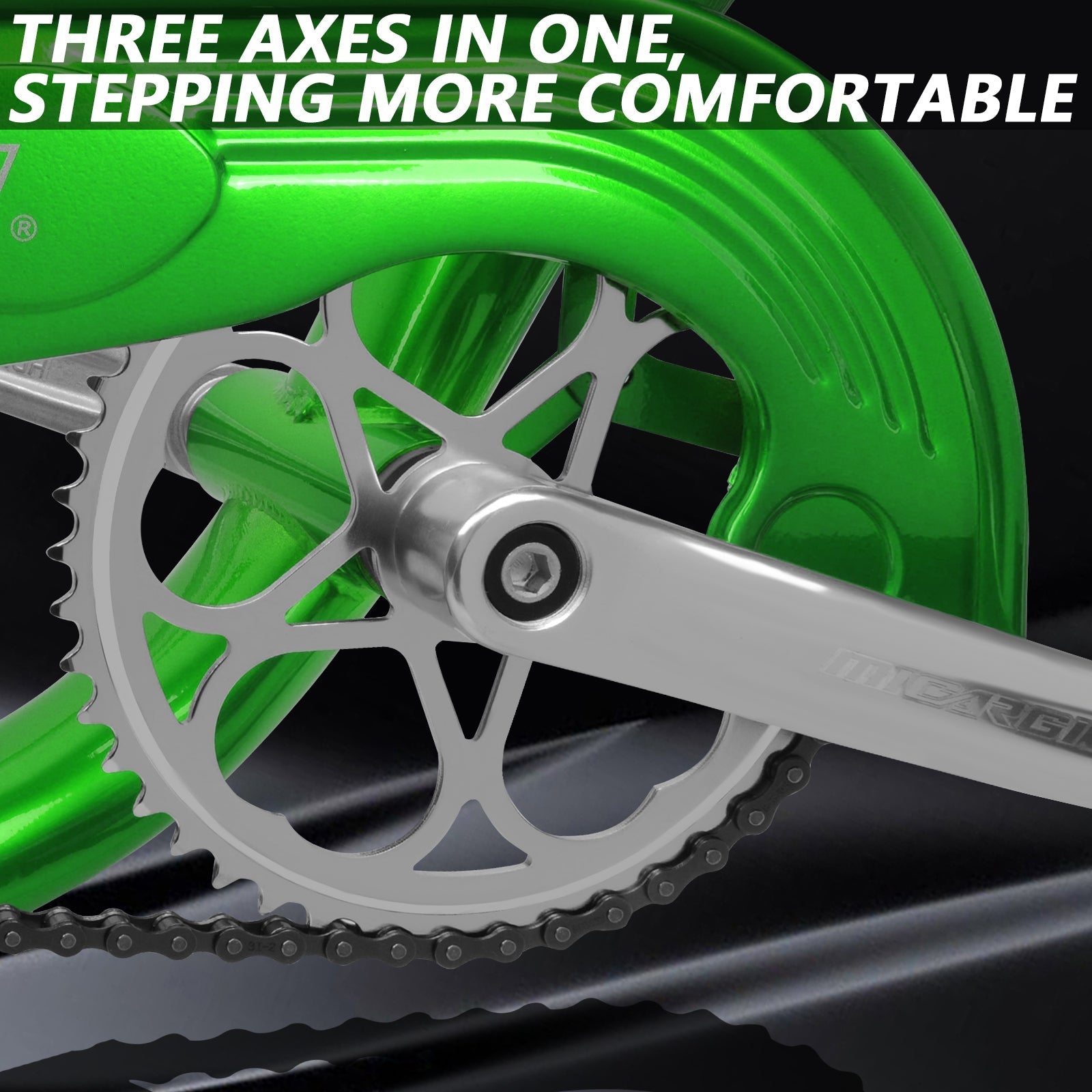 Tracer Bikes | Micargi Bronco Pro 26" Stretch Cruiser Bike, Hi-Ten Steel Frame, Single Speed | Chico USA, Inc.