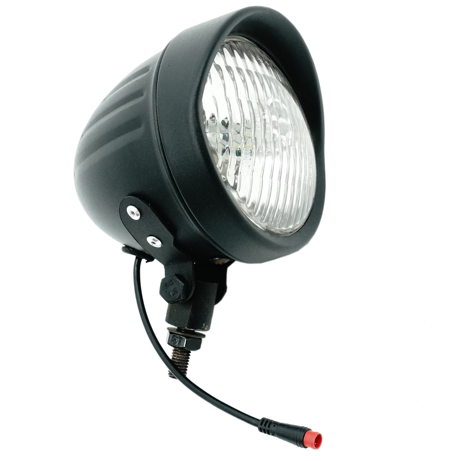 Tracer Bikes | Micargi Classical Chrome Vintage LED Bike Headlight, 12V-48V | Chico USA, Inc.
