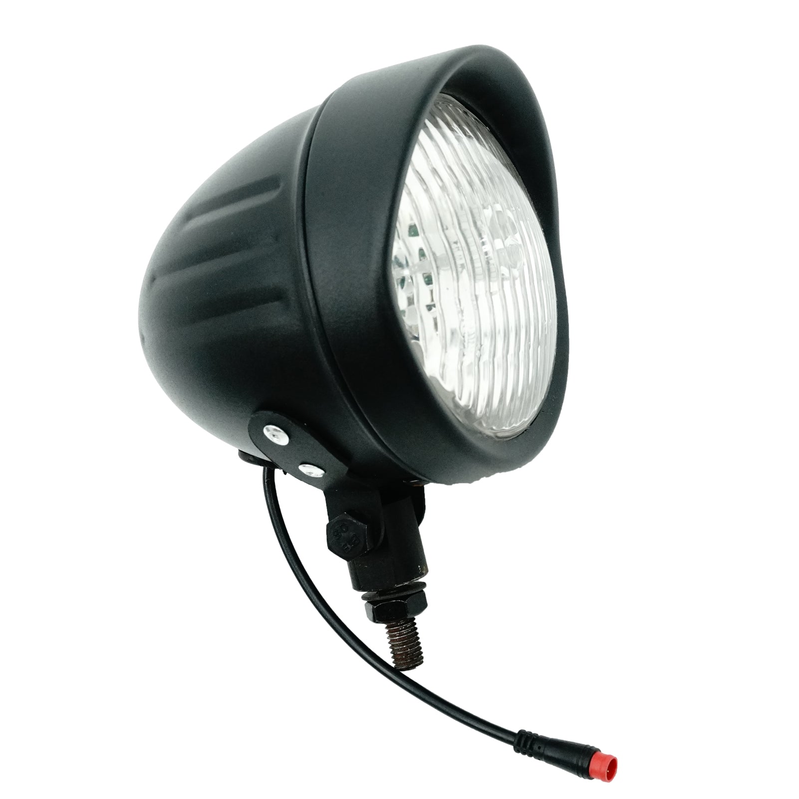 Tracer Bikes | Micargi Classical Chrome Vintage LED Bike Headlight, 12V-48V | Chico USA, Inc.