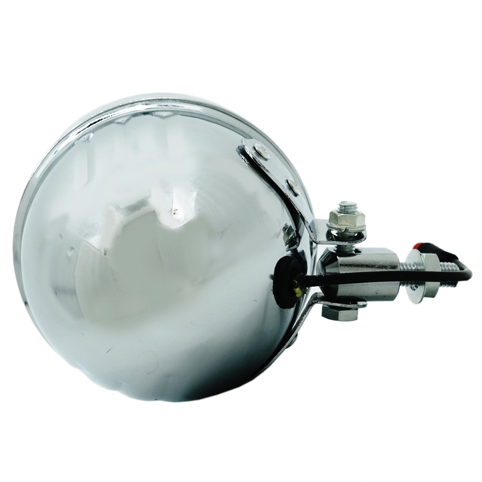Tracer Bikes | Micargi Classical Chrome Vintage LED Bike Headlight, 12V-48V | Chico USA, Inc.