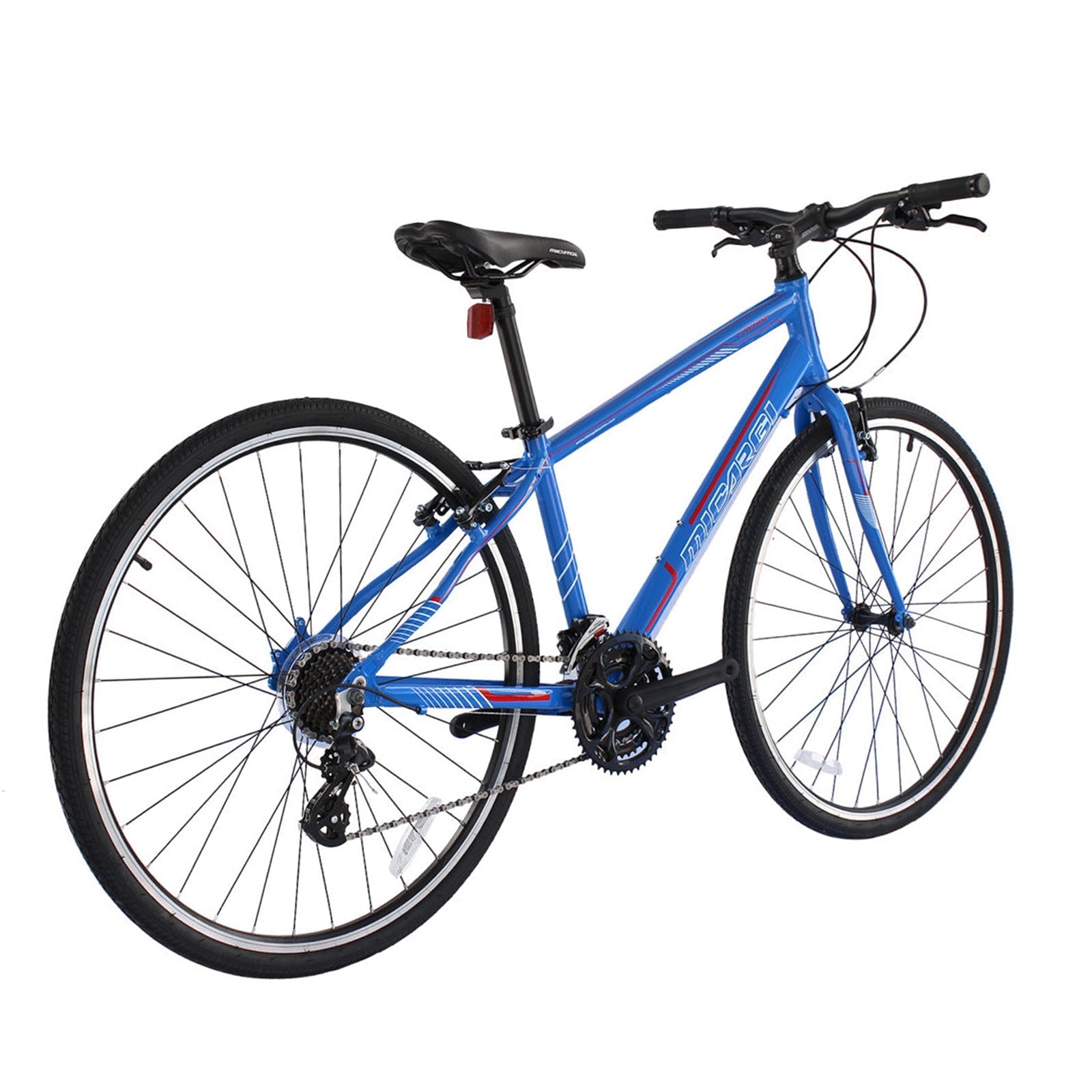 Tracer Bikes | Micargi Cross 5.0 700c Hybrid Road Bike, 24-Speed, Aluminum Frame |  Chico USA, Inc.