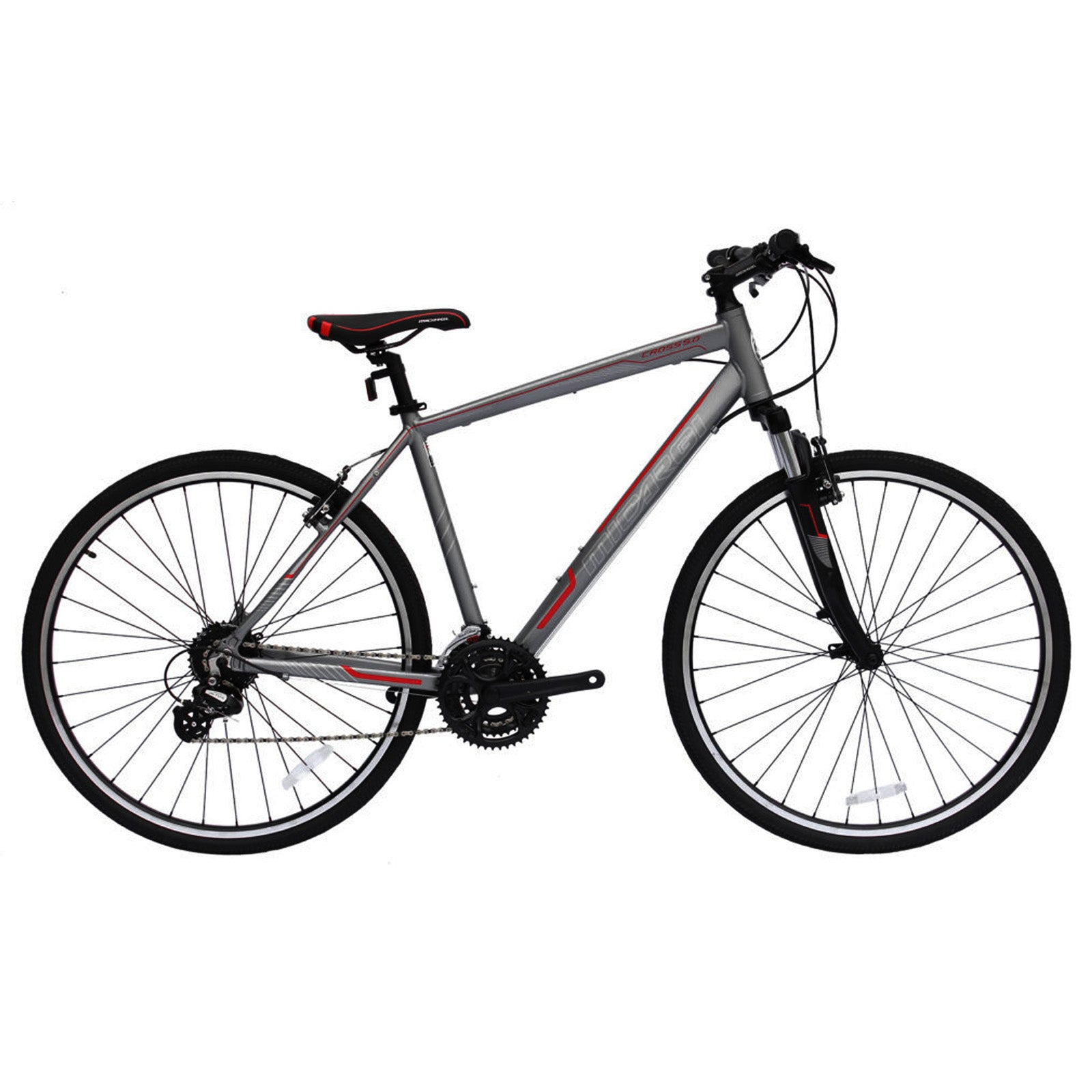 Tracer Bikes | Micargi Cross 5.0 700c Hybrid Road Bike, 24-Speed, Aluminum Frame |  Chico USA, Inc.