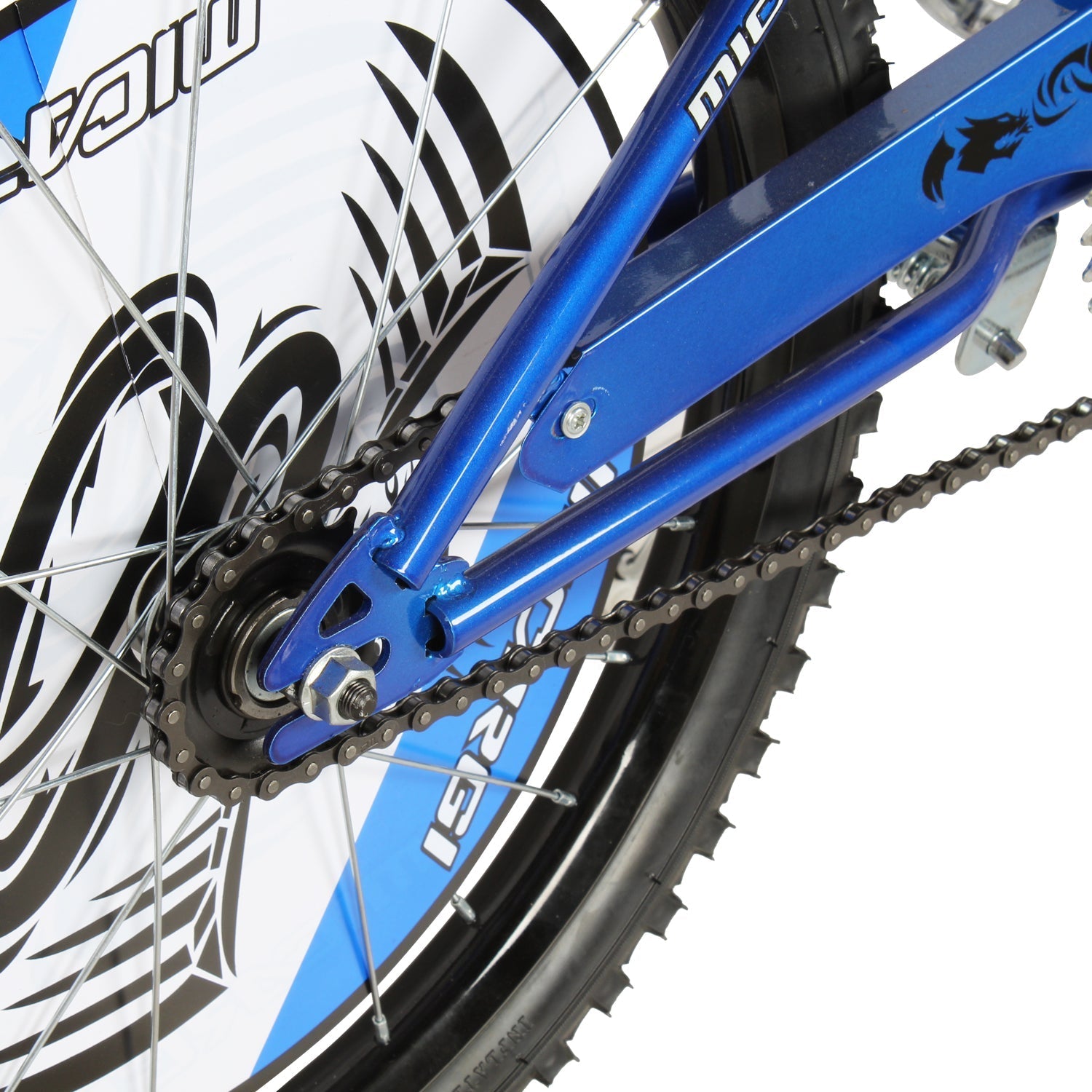 Tracer Bikes | Micargi Dragon 20" Kids Bike, Single Speed, BMX Style, Hi-Ten Steel Frame |  Chico USA, Inc.