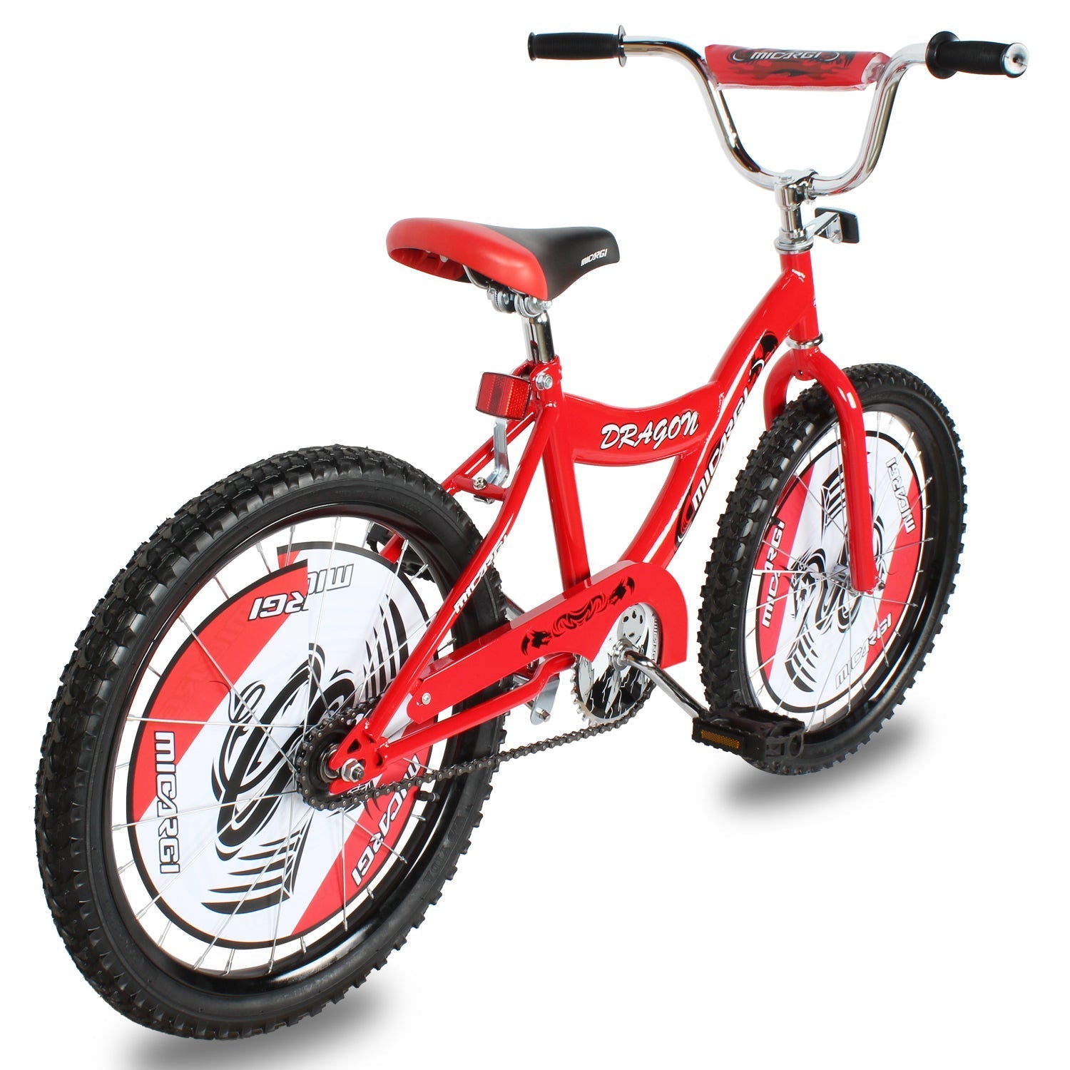 Tracer Bikes | Micargi Dragon 20" Kids Bike, Single Speed, BMX Style, Hi-Ten Steel Frame |  Chico USA, Inc.