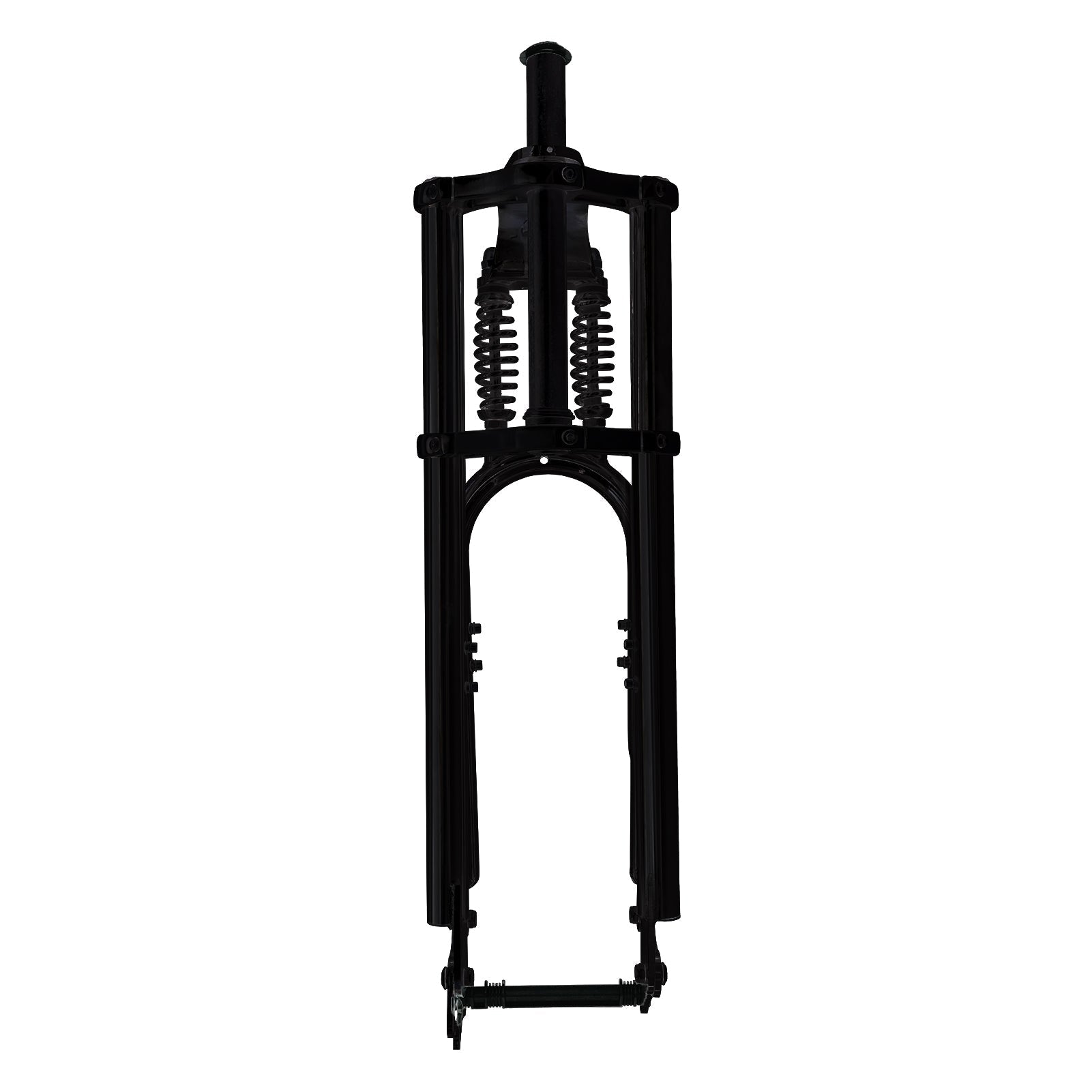 Tracer Bikes | Micargi FK-GT640305145D8 26" Over and Under Dual Spring Classical Fork for Disc Brake |  Chico USA, Inc.